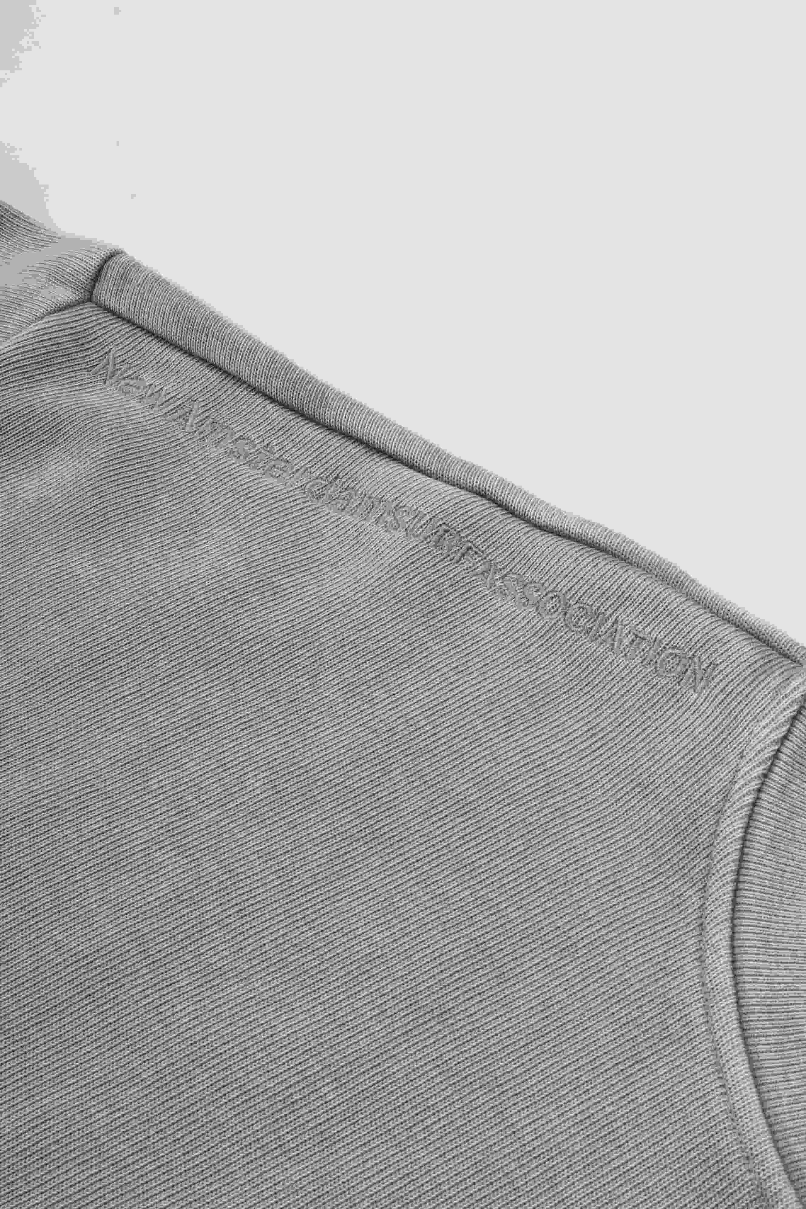 Plate sweat washed grey