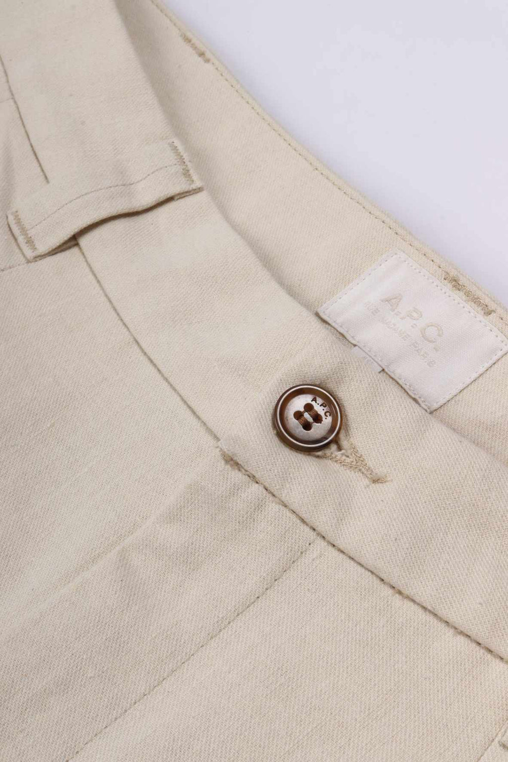 Pantalon renato ecru