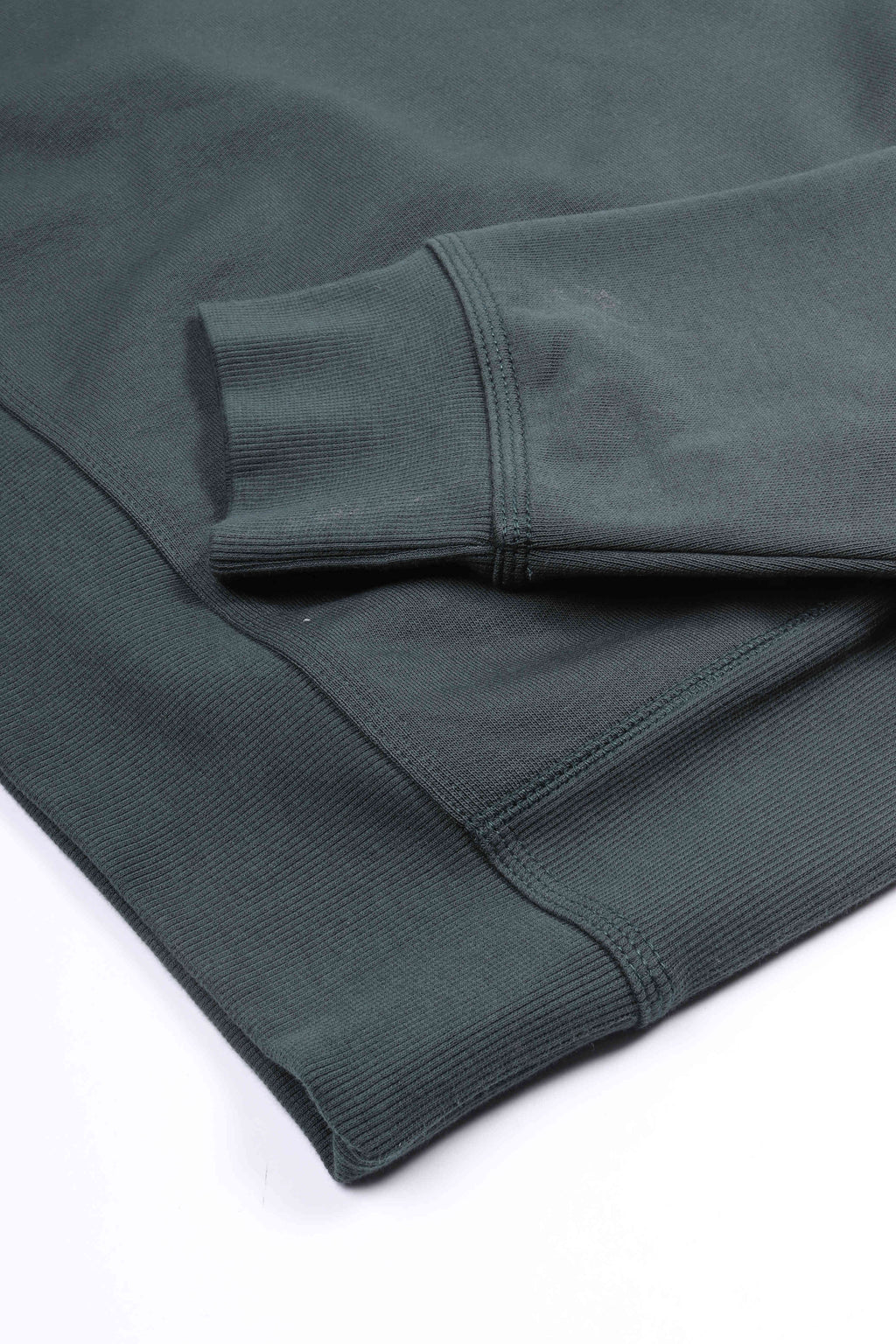 A. script sweater kale green