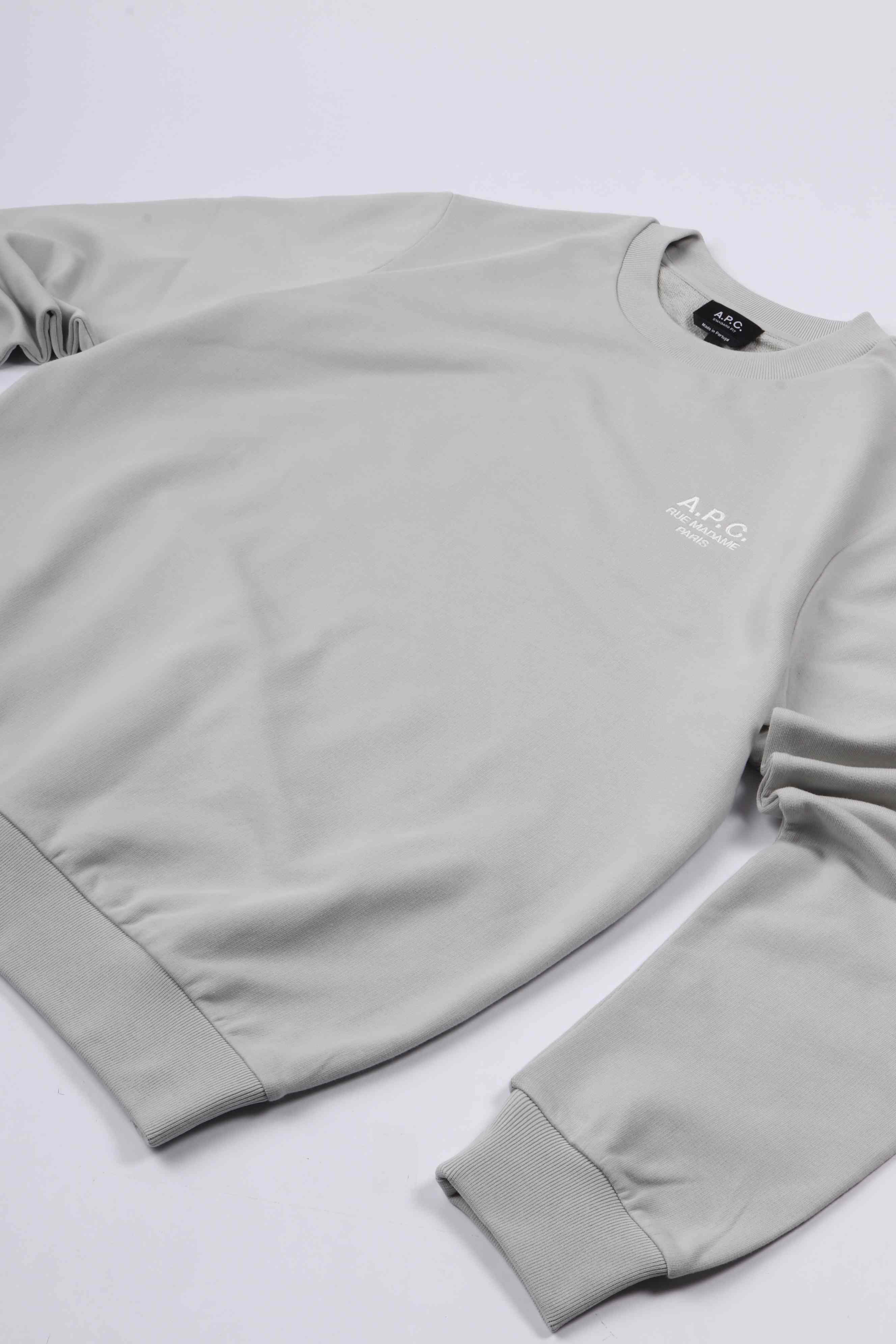 Sweat standard rue madame bleu gris / blac