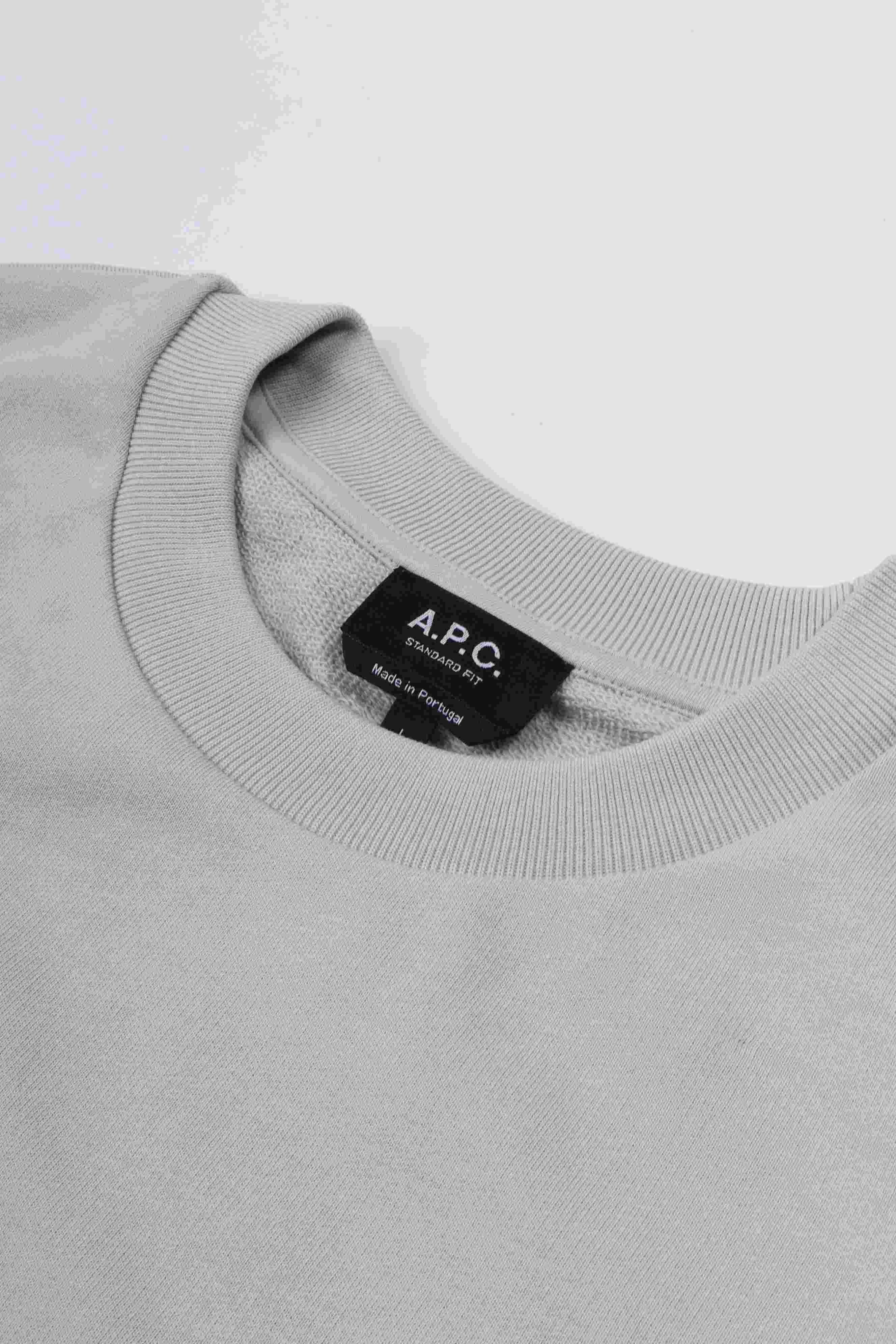 Sweat standard rue madame bleu gris / blac