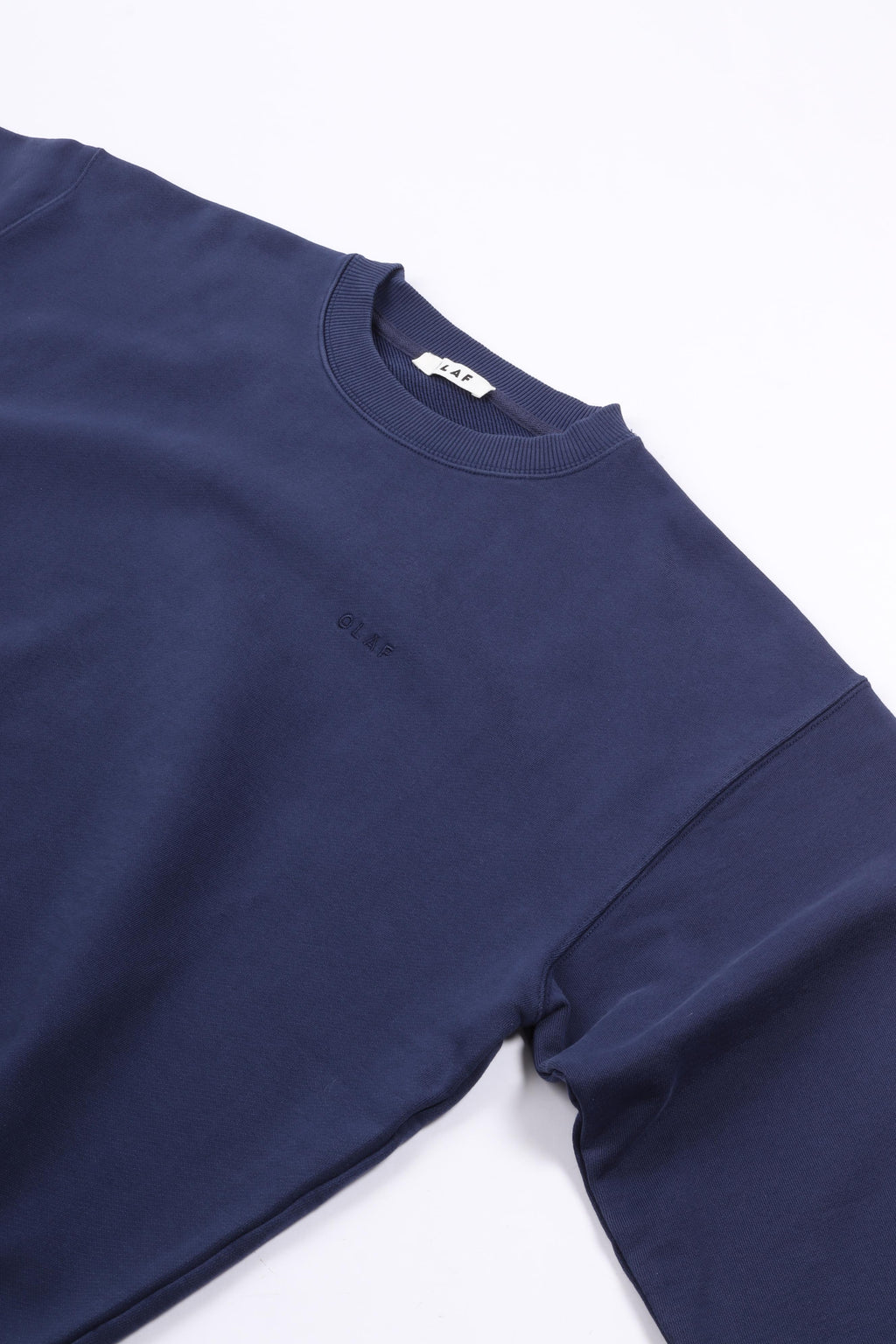 Dotted monogram crewneck naval academy