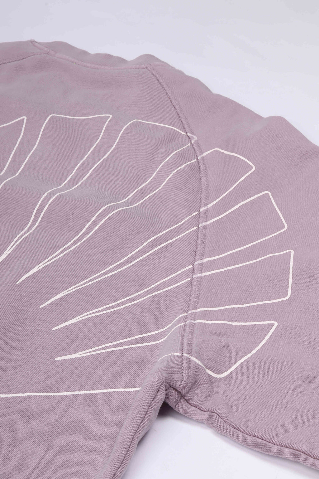 Bigo logo crewneck fog / white