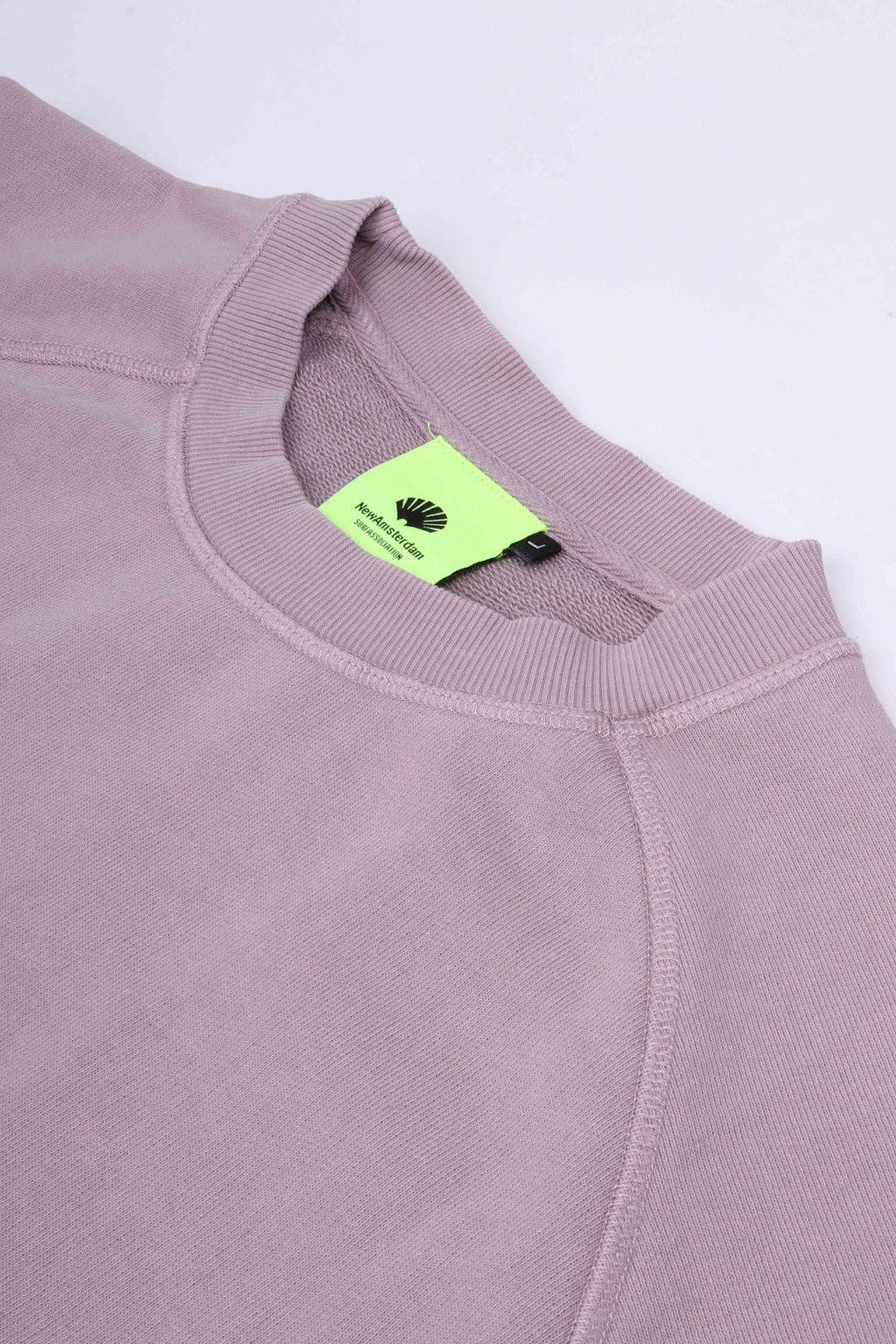 Bigo logo crewneck fog / white