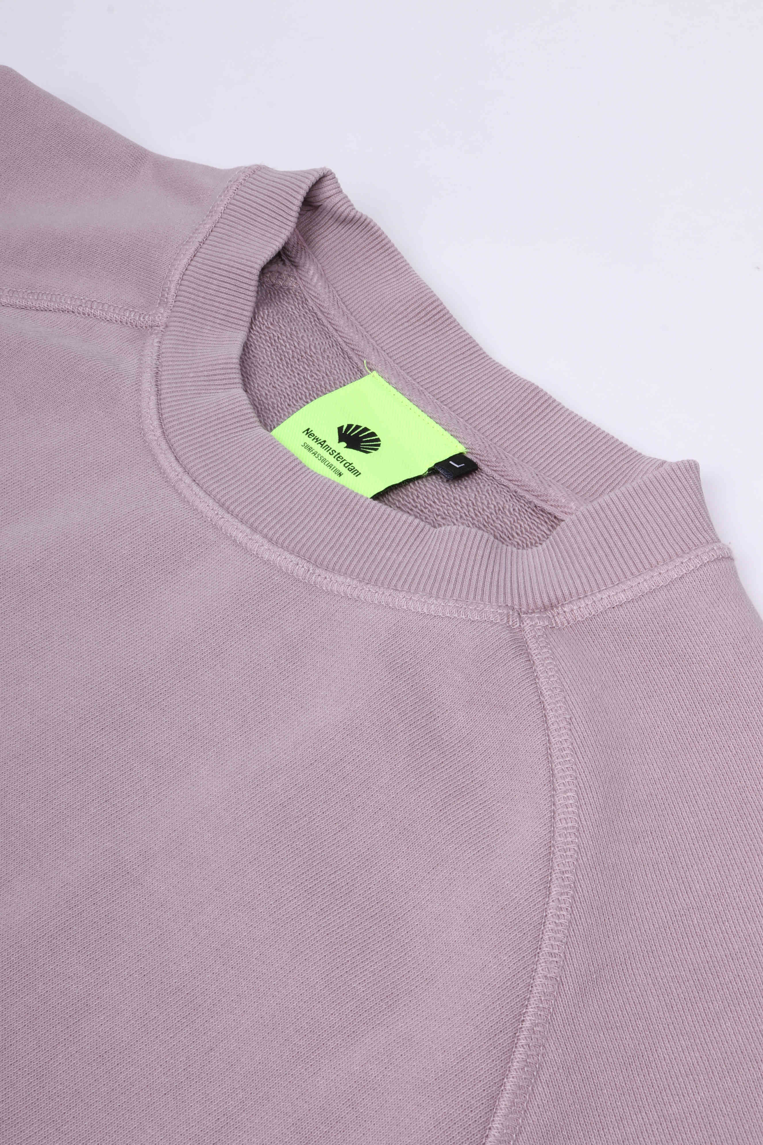 Bigo logo crewneck fog / white
