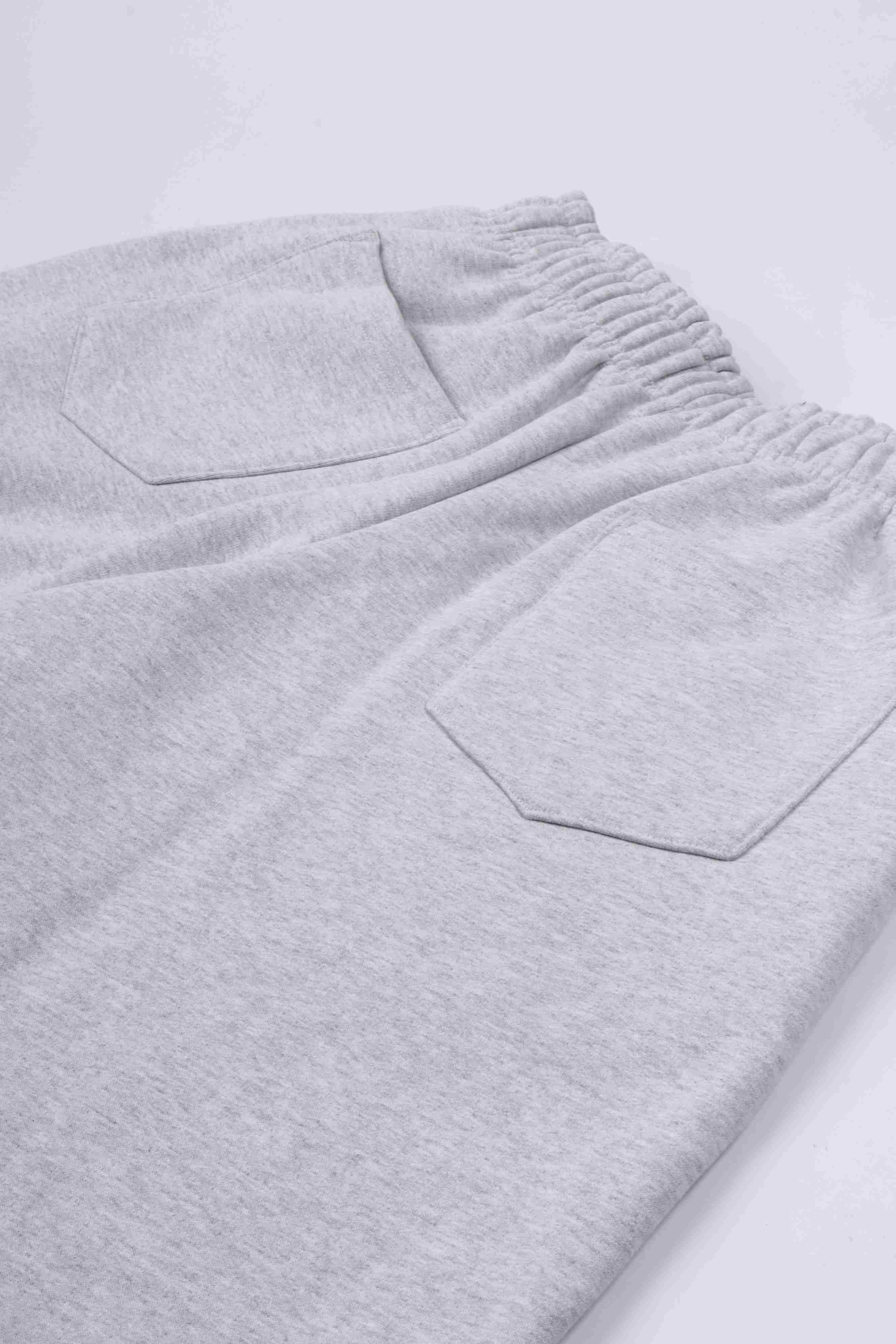 Pre game no cuff sweatpant light gray marl