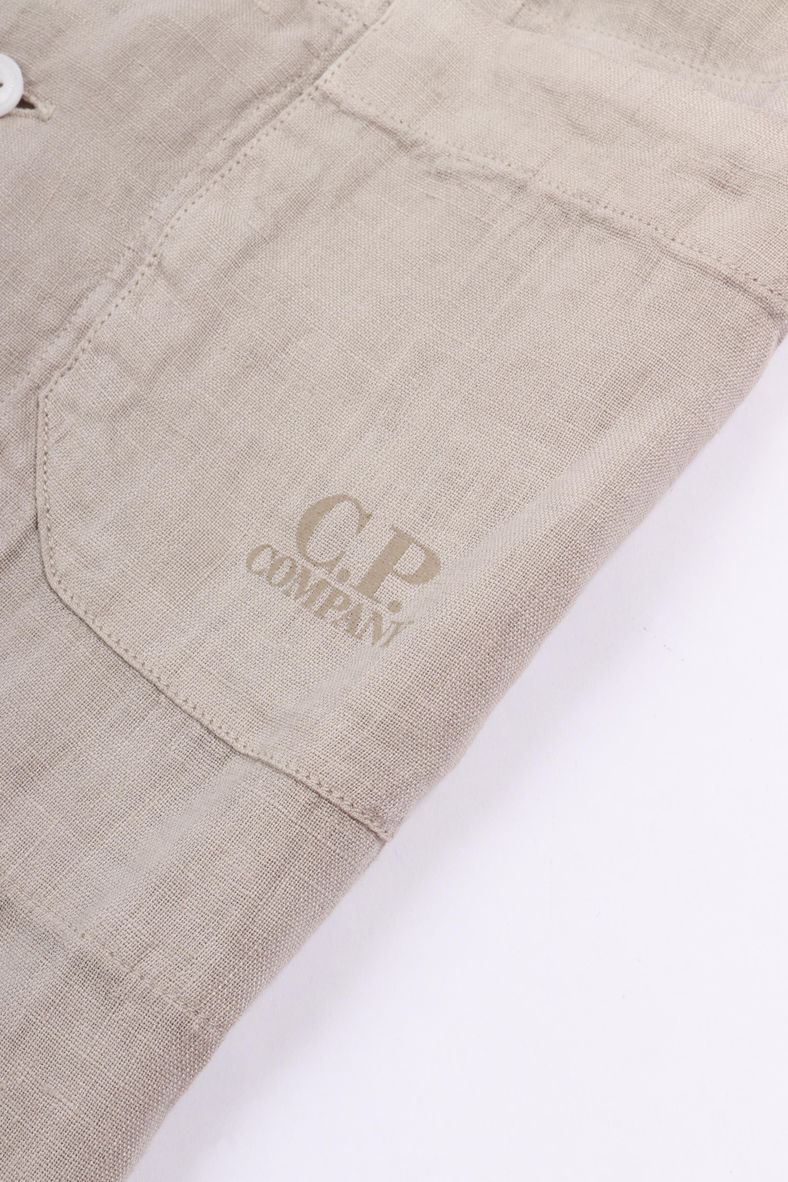 Shirts s/s linen dove 904