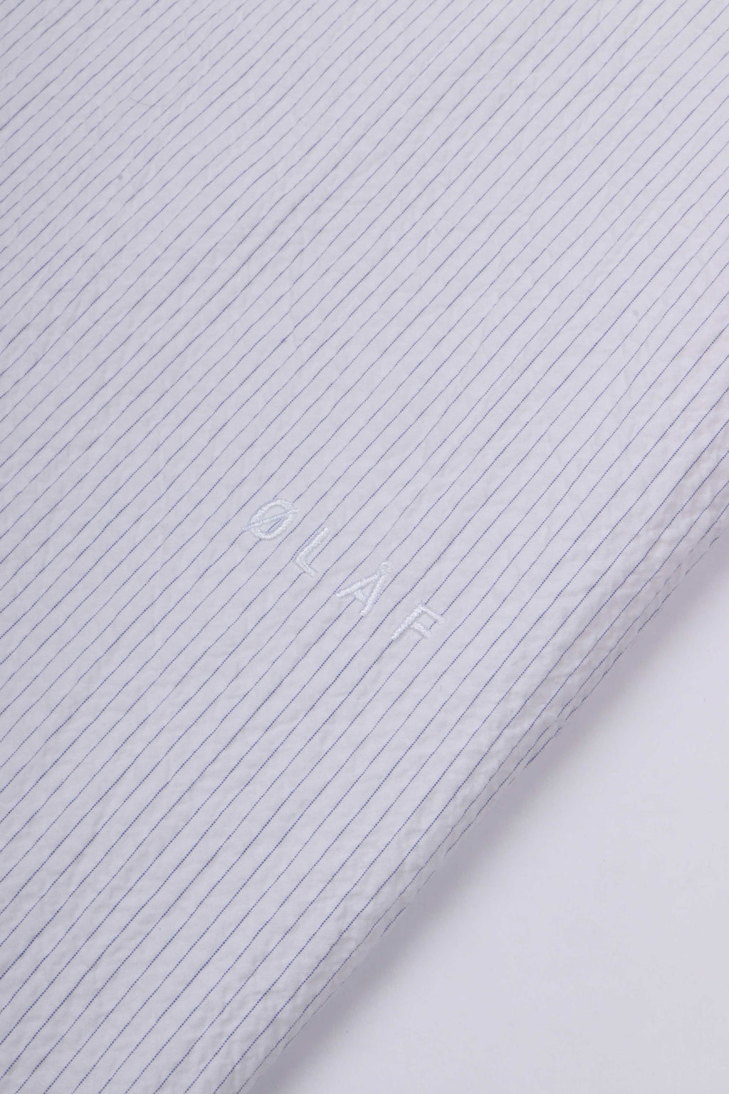 Stripe boxy ss shirt optical white