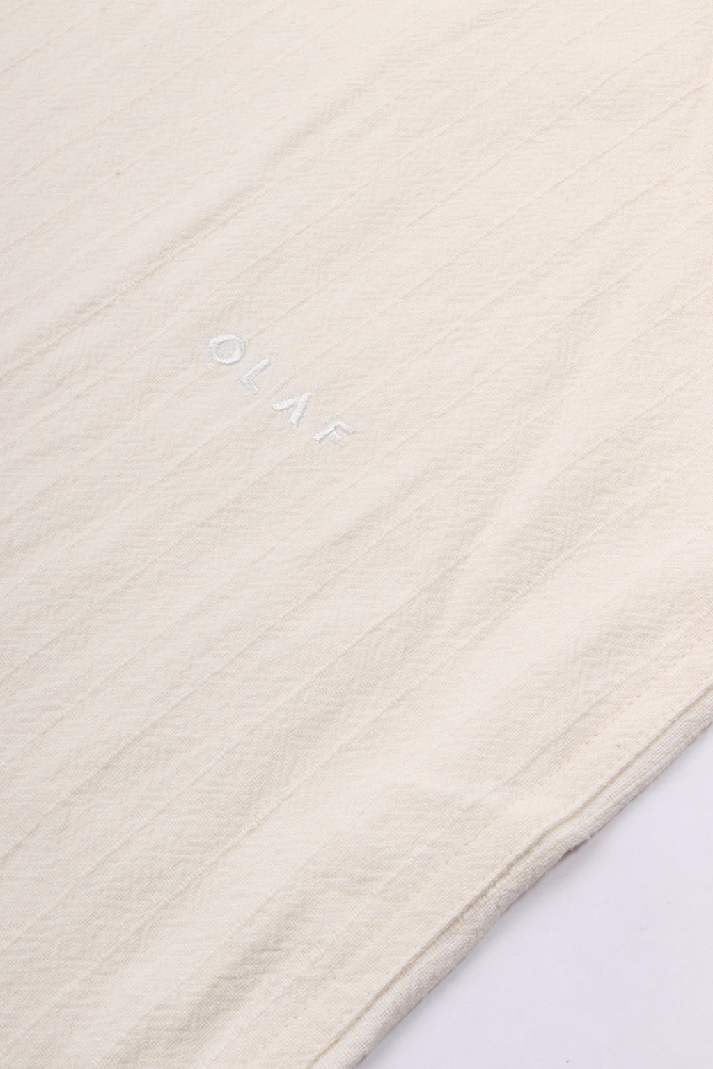 Textured stripe boxy ss shirts offwhite
