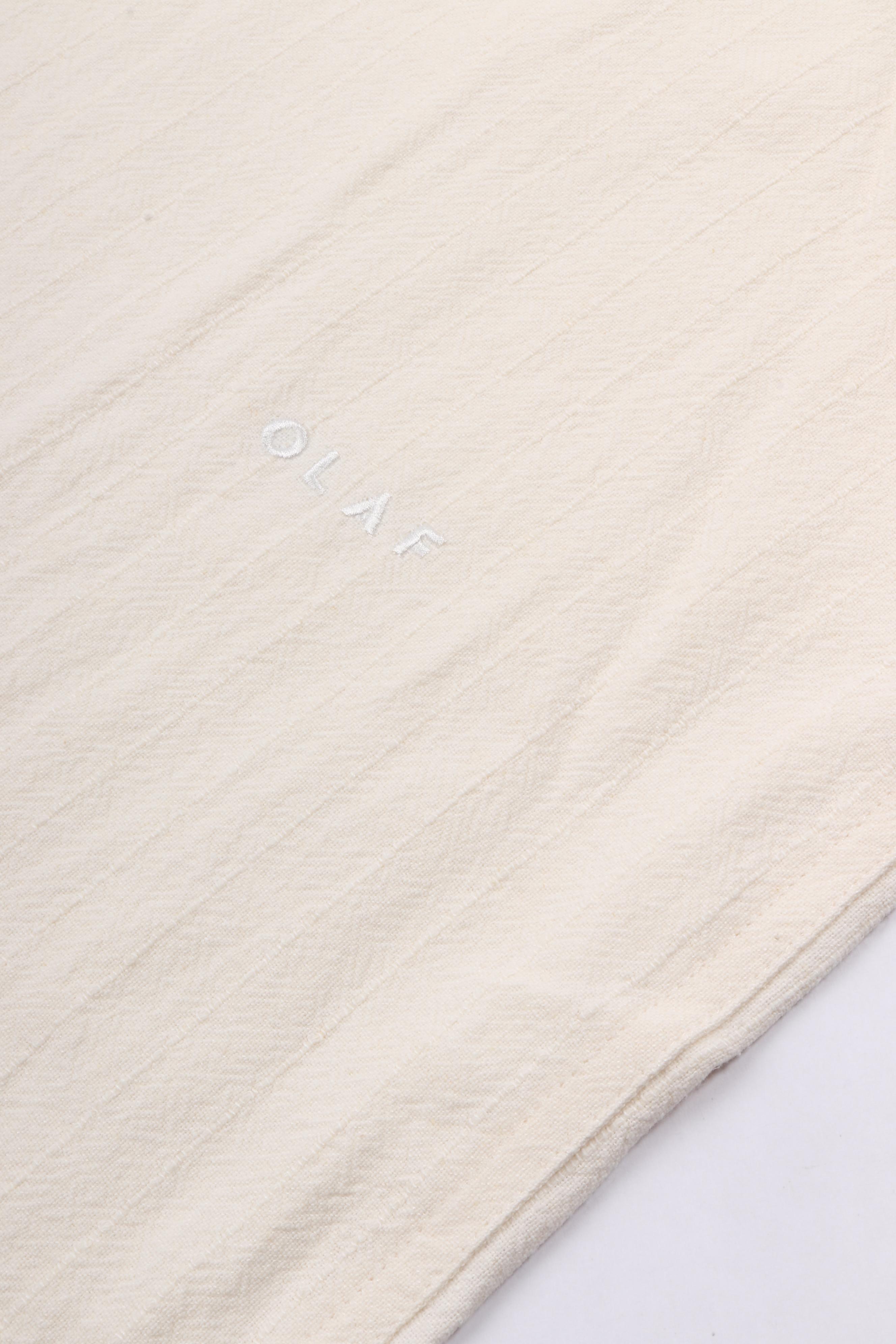Textured stripe boxy ss shirts offwhite