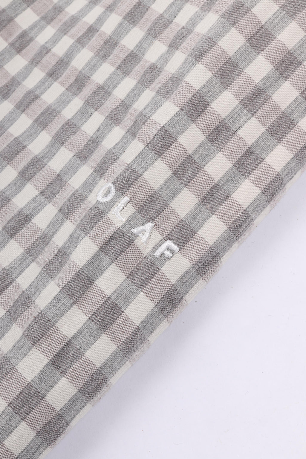 Check boxy ss shirts heather grey