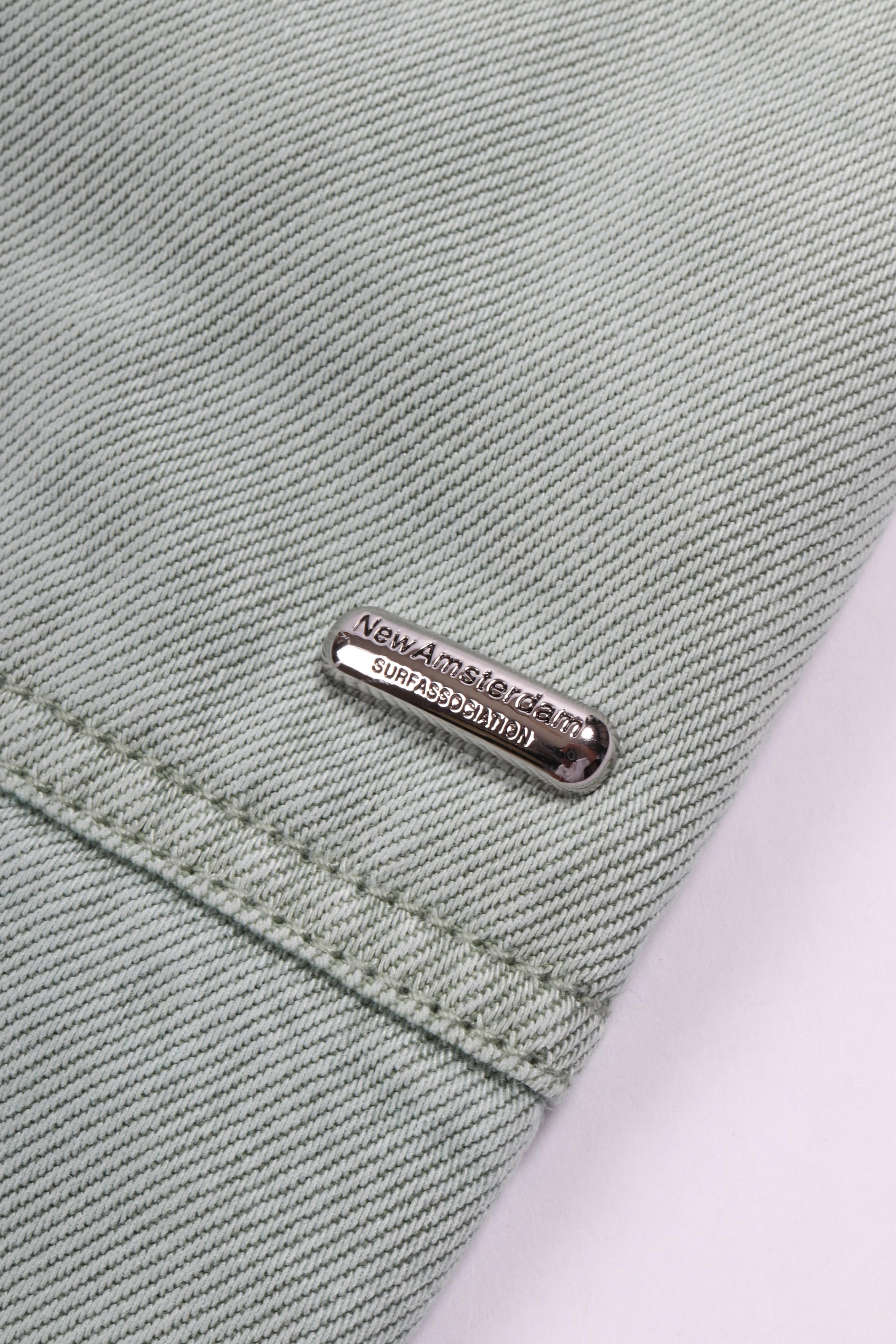Denim short sleeve mint