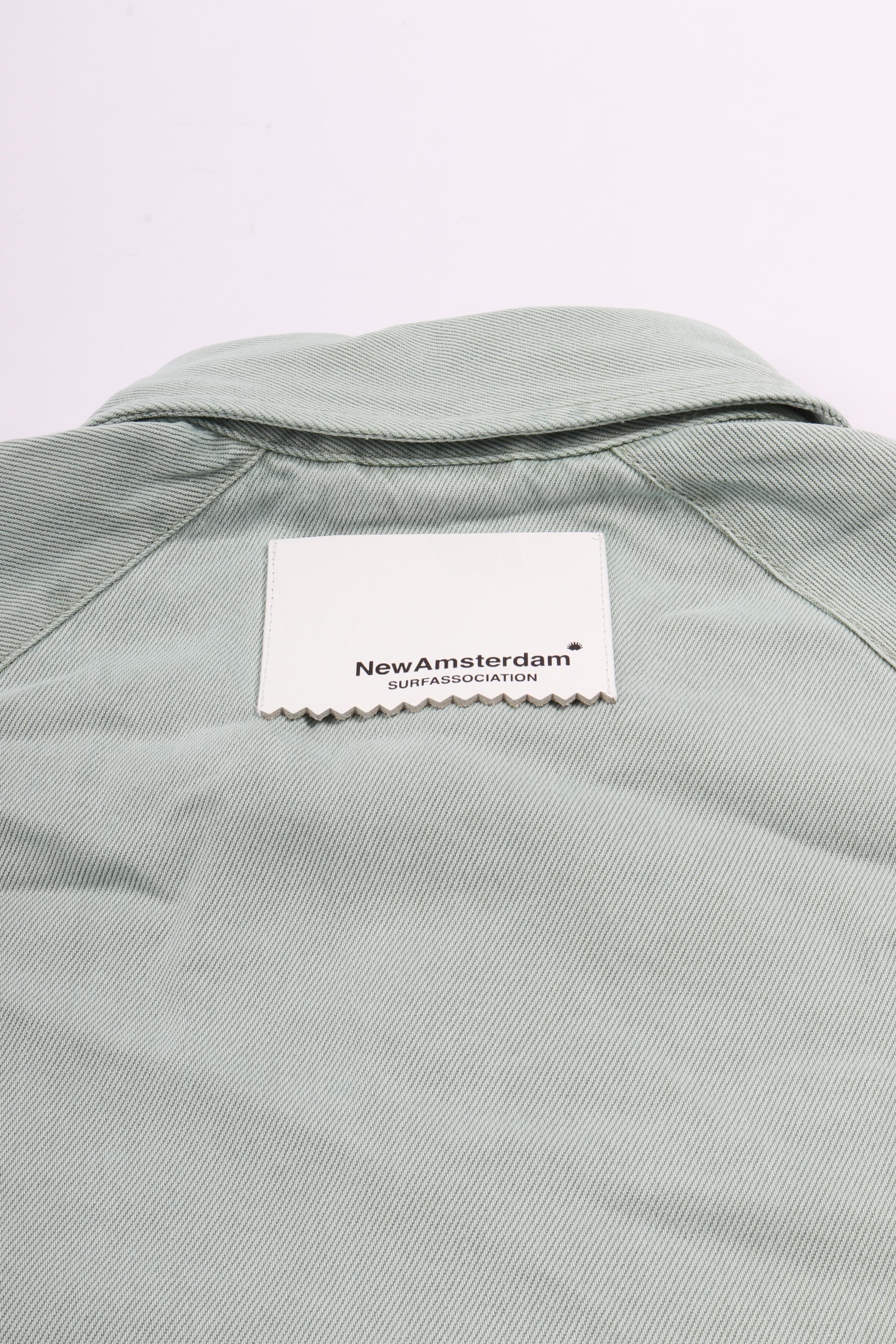 Denim short sleeve mint