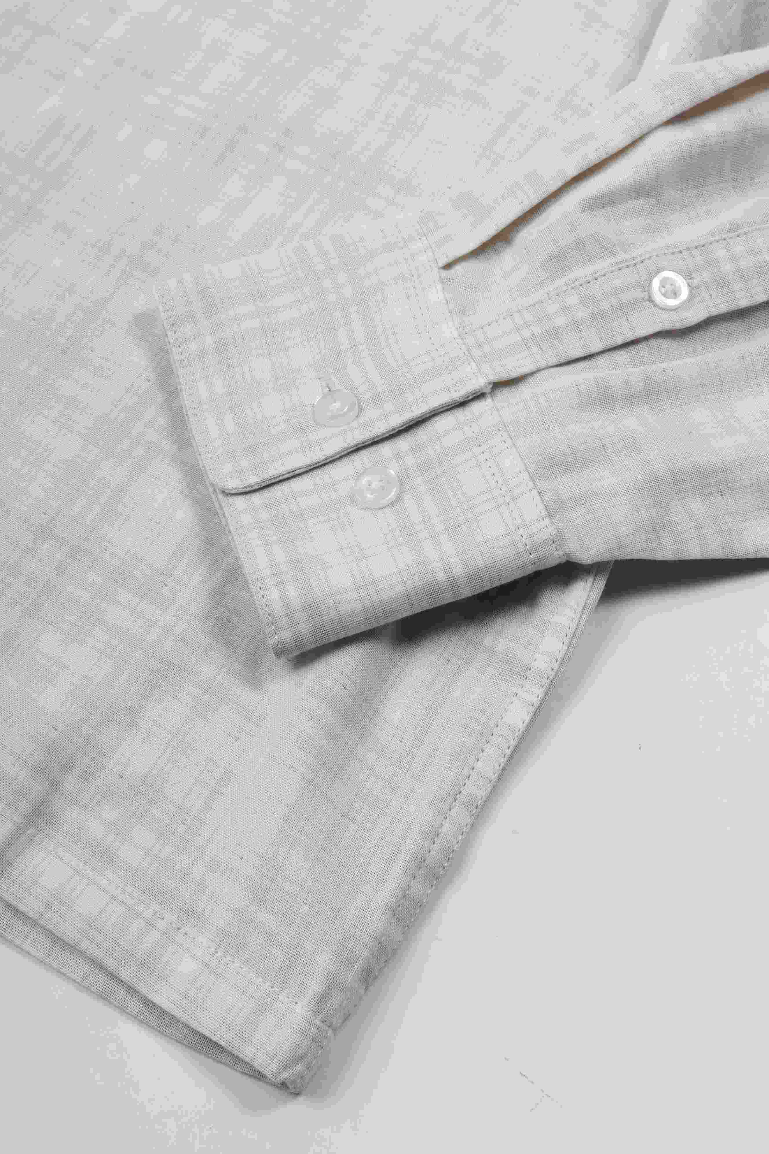 Double faced c. boxy shirt offwhite
