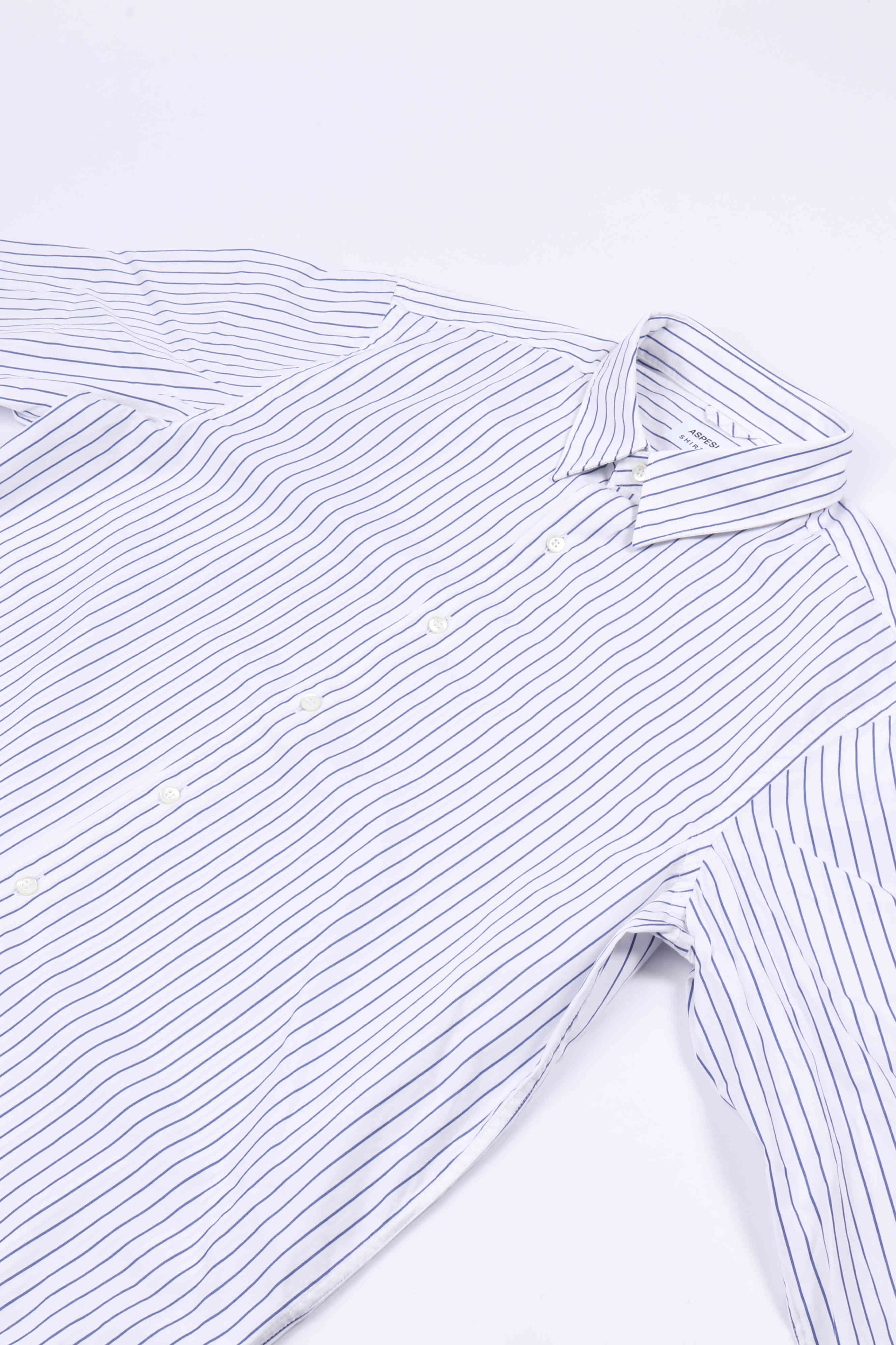 Camicia comma 22096 - blue str