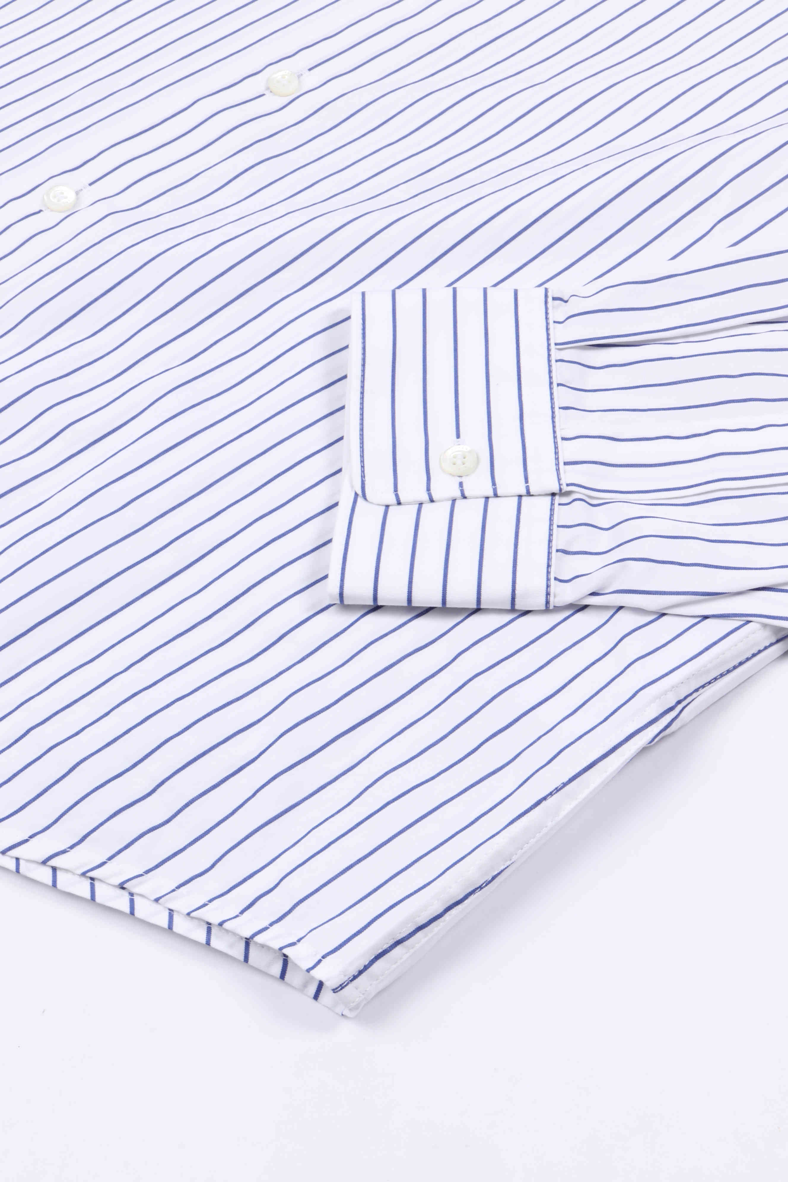 Camicia comma 22096 - blue str