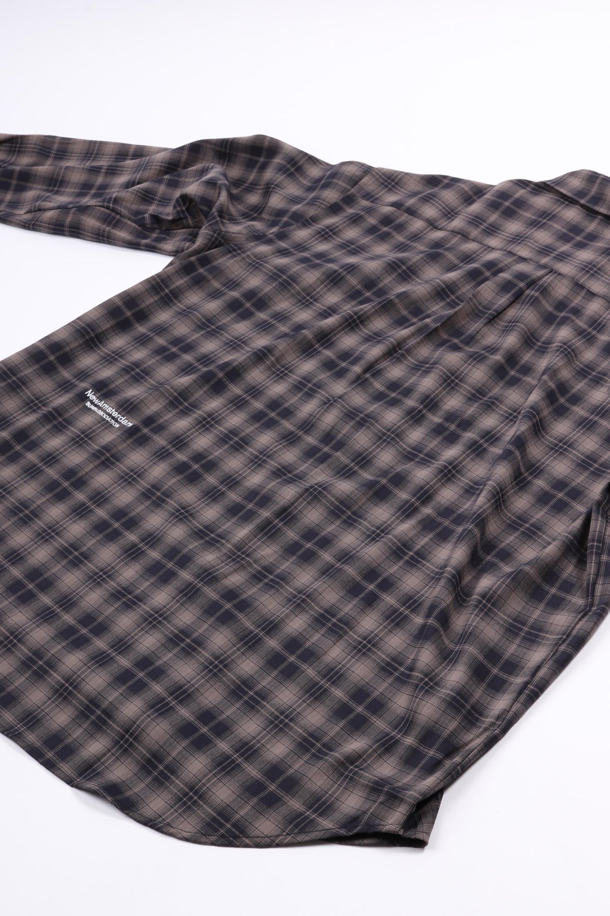 Beach shirt night/grey check