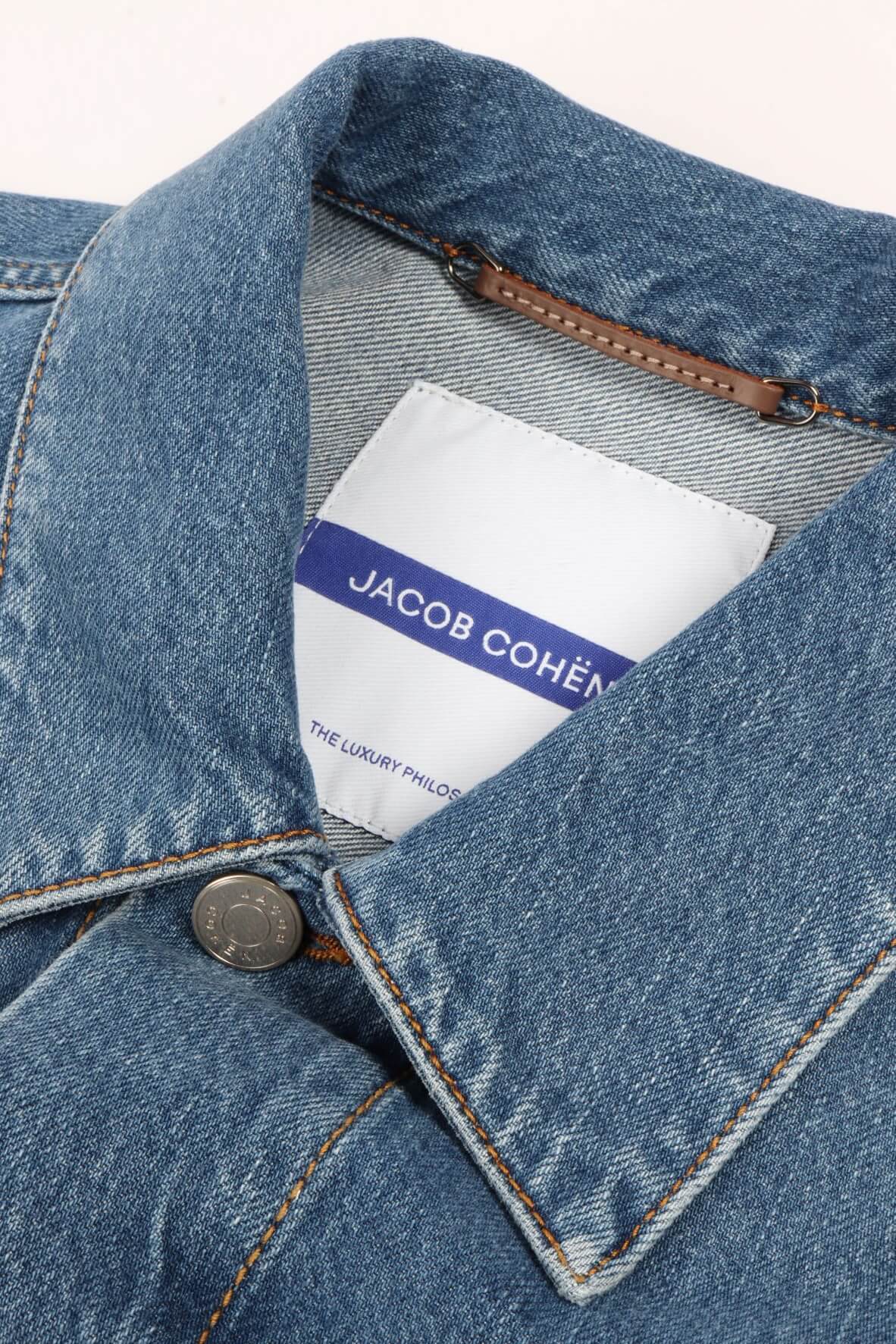 Giubbino trucker medium blue - 20