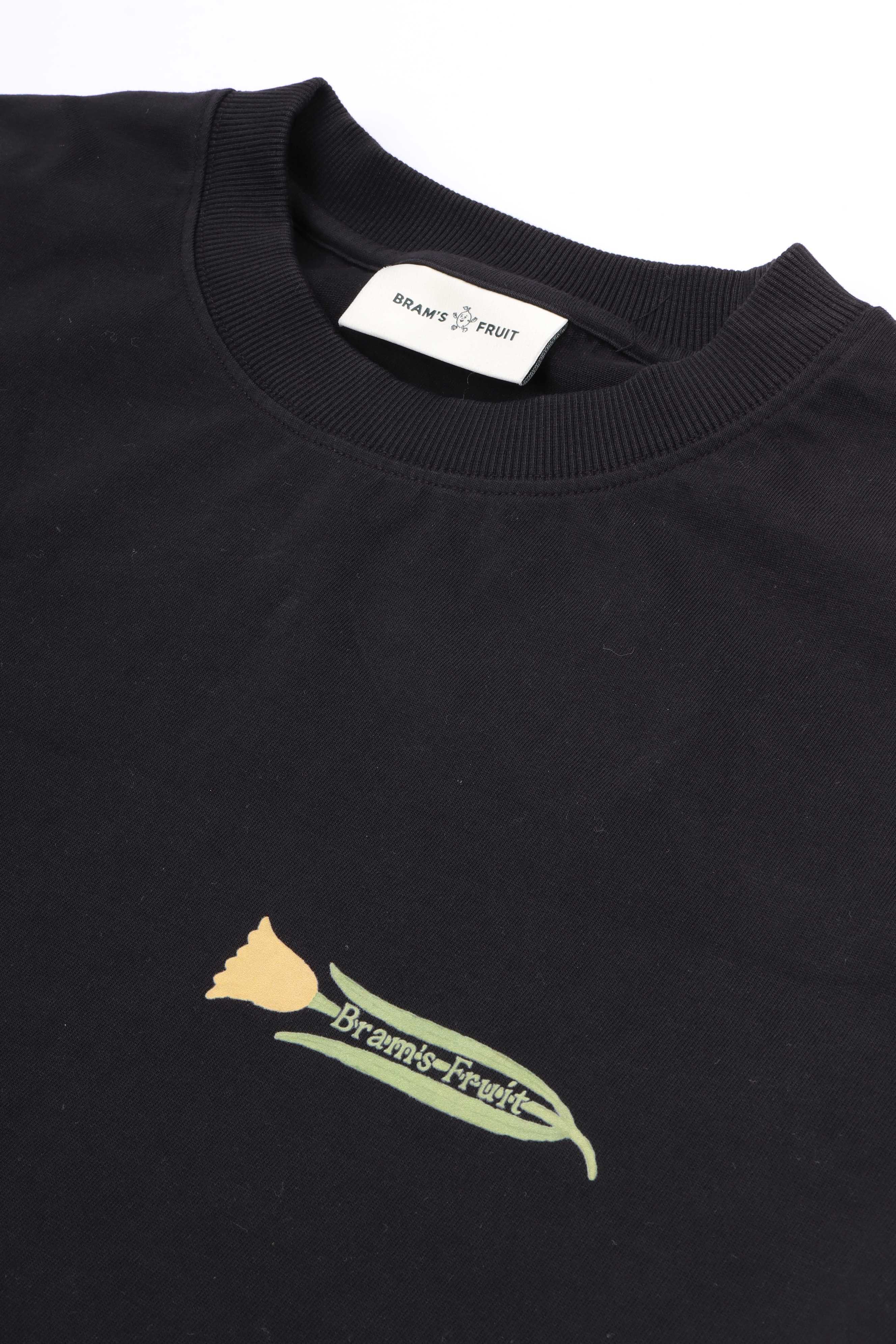 Botanical t-shirt black