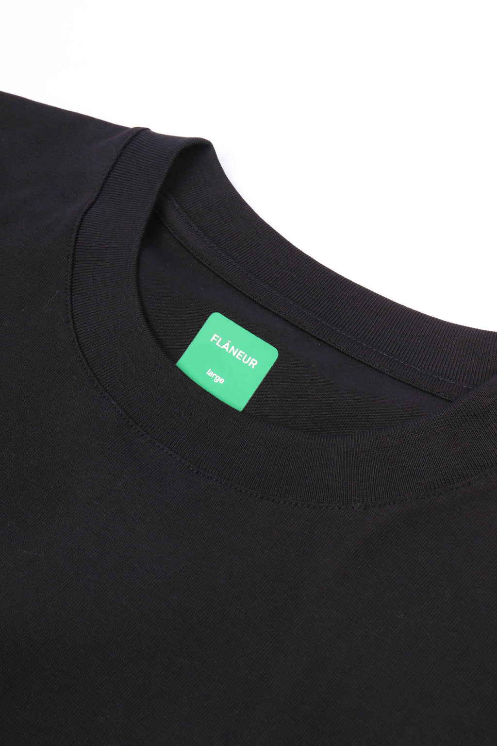 Happy flower t-sh black