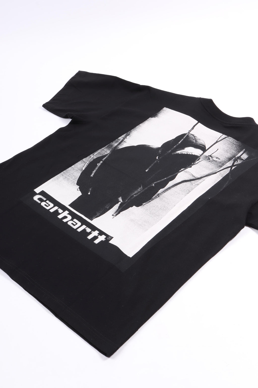 S/s archive script t-shirt black