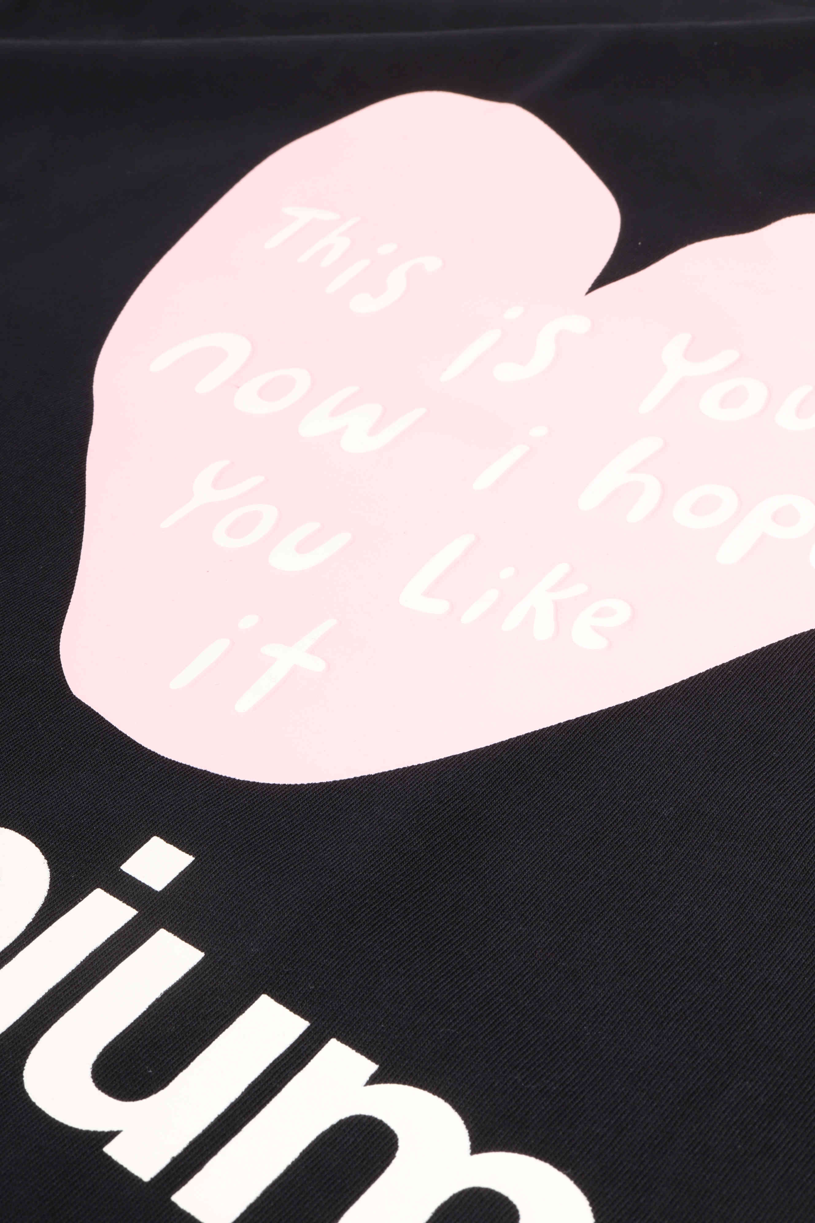 Short sleeve tee black