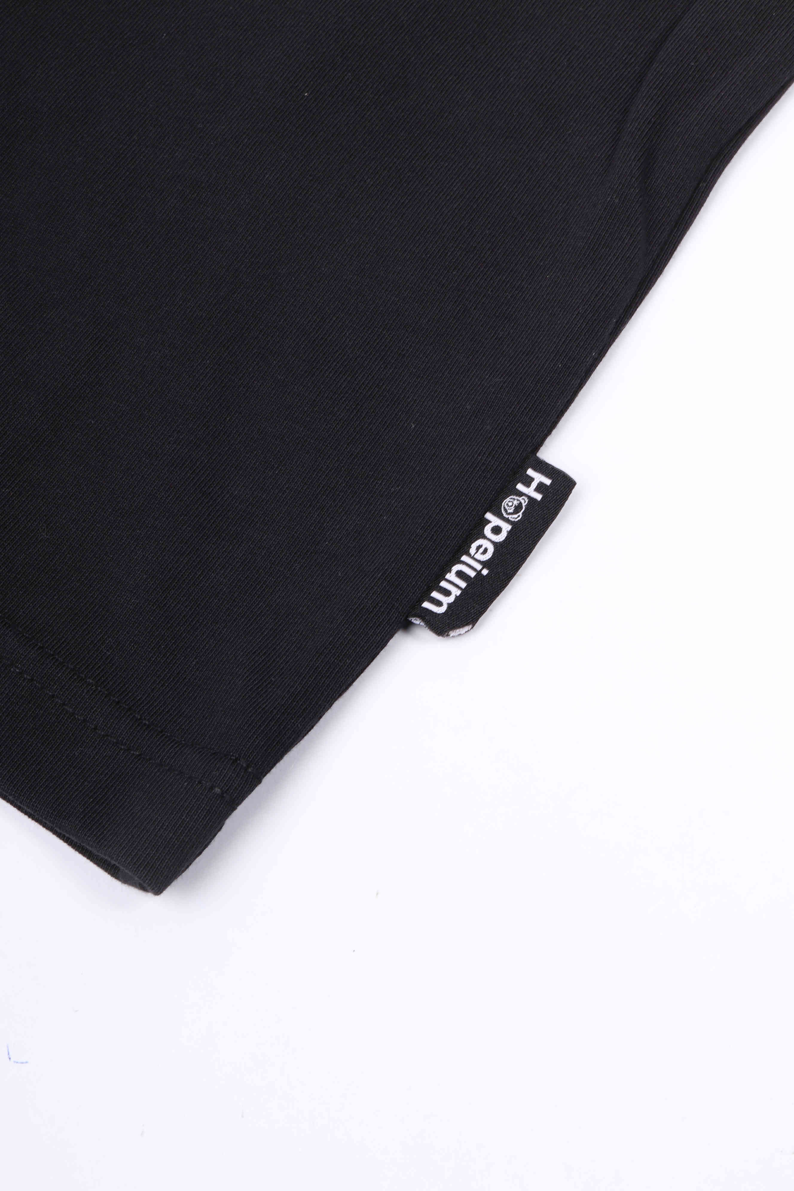 Short sleeve tee black