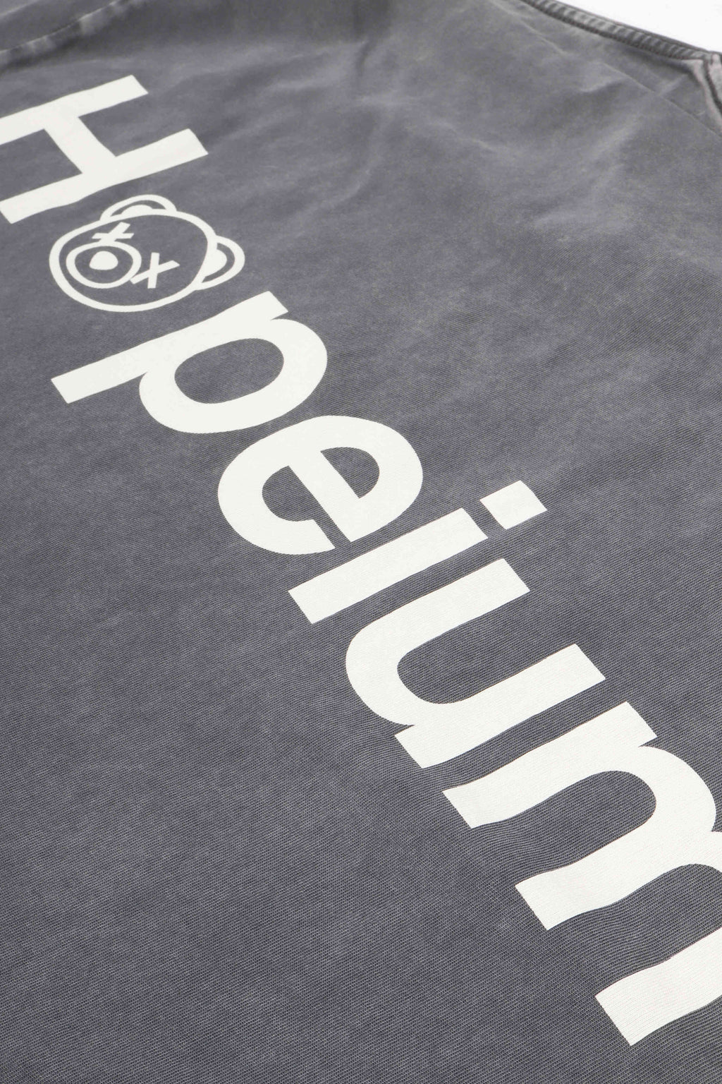 Logo tee ss washed black