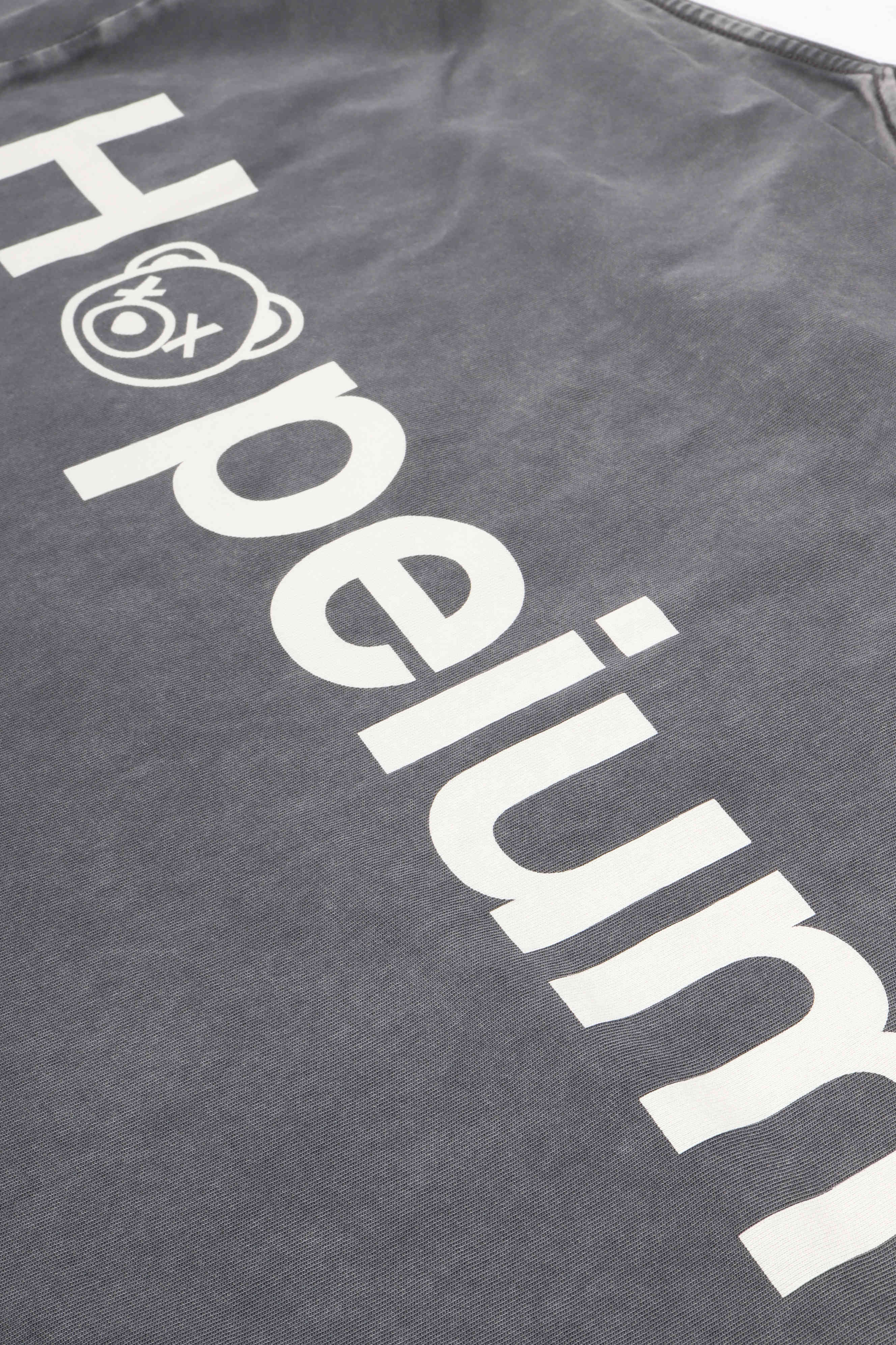 Logo tee ss washed black