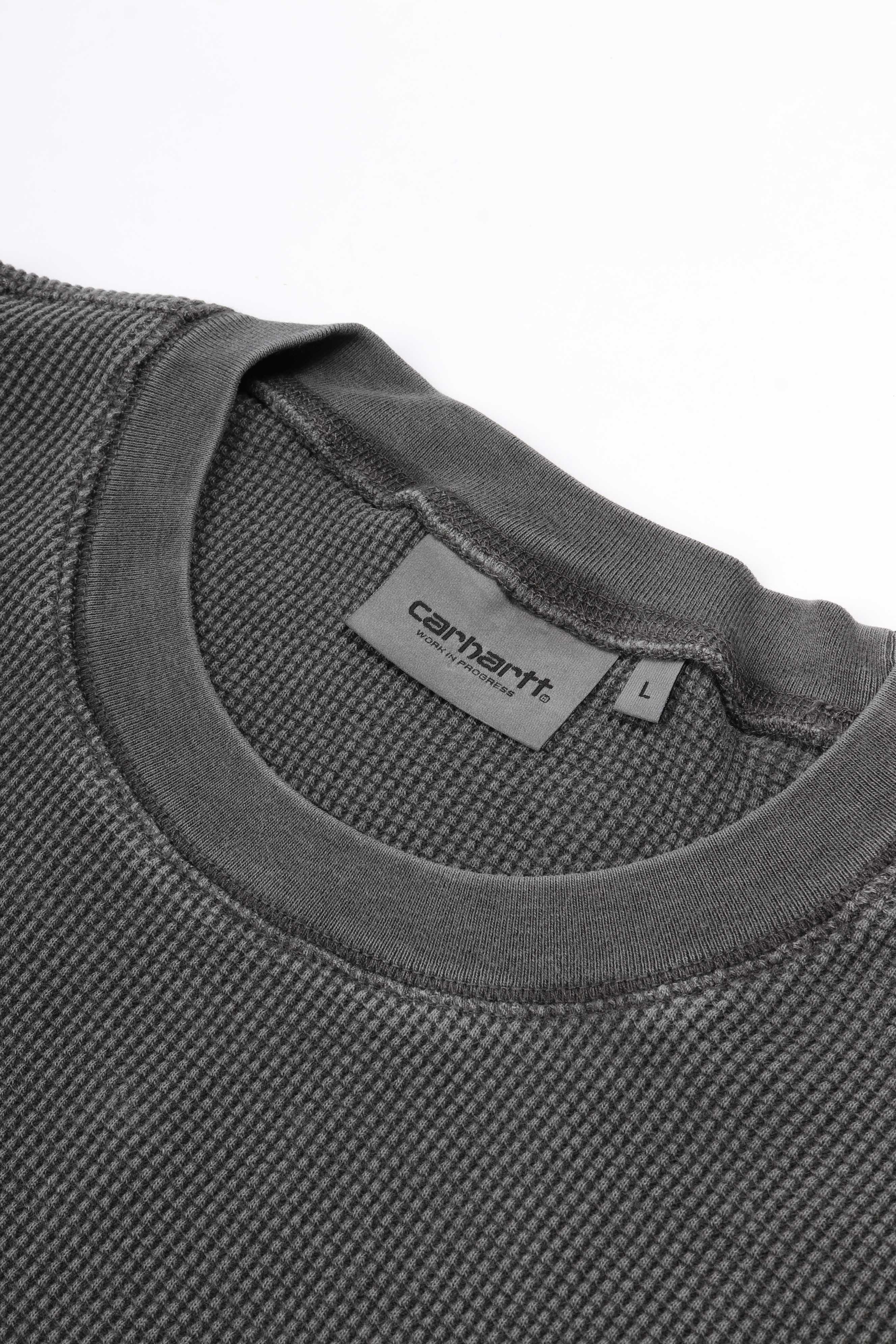 S/s nelson waffle t-shirt black gd