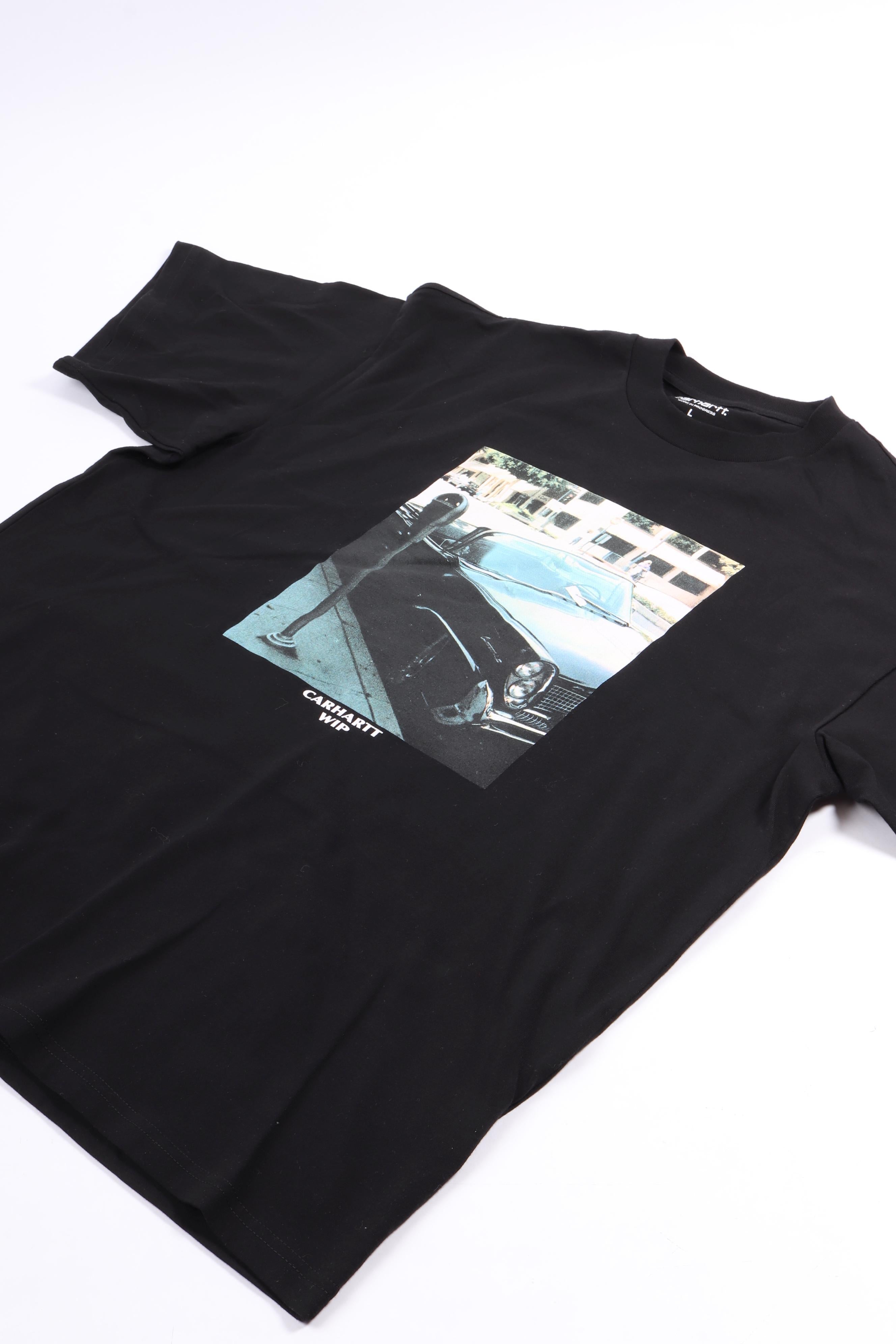 S/s warm views t-shirt black