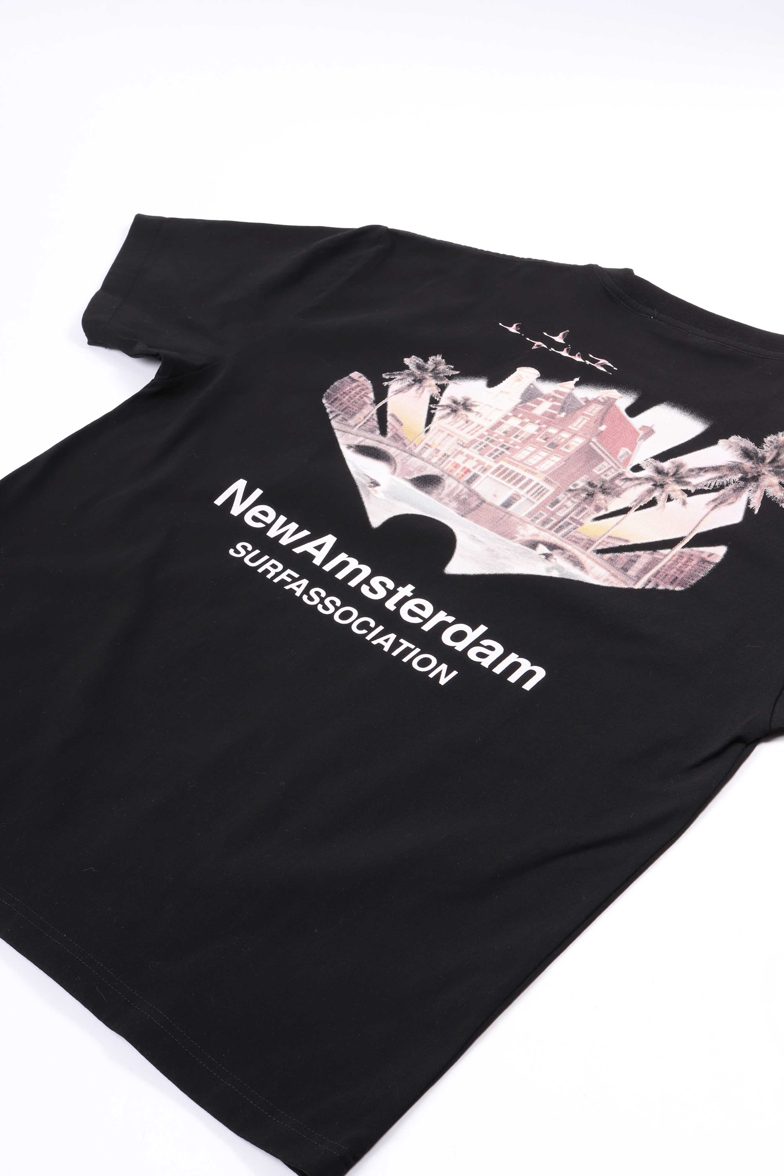 Tropical tee black