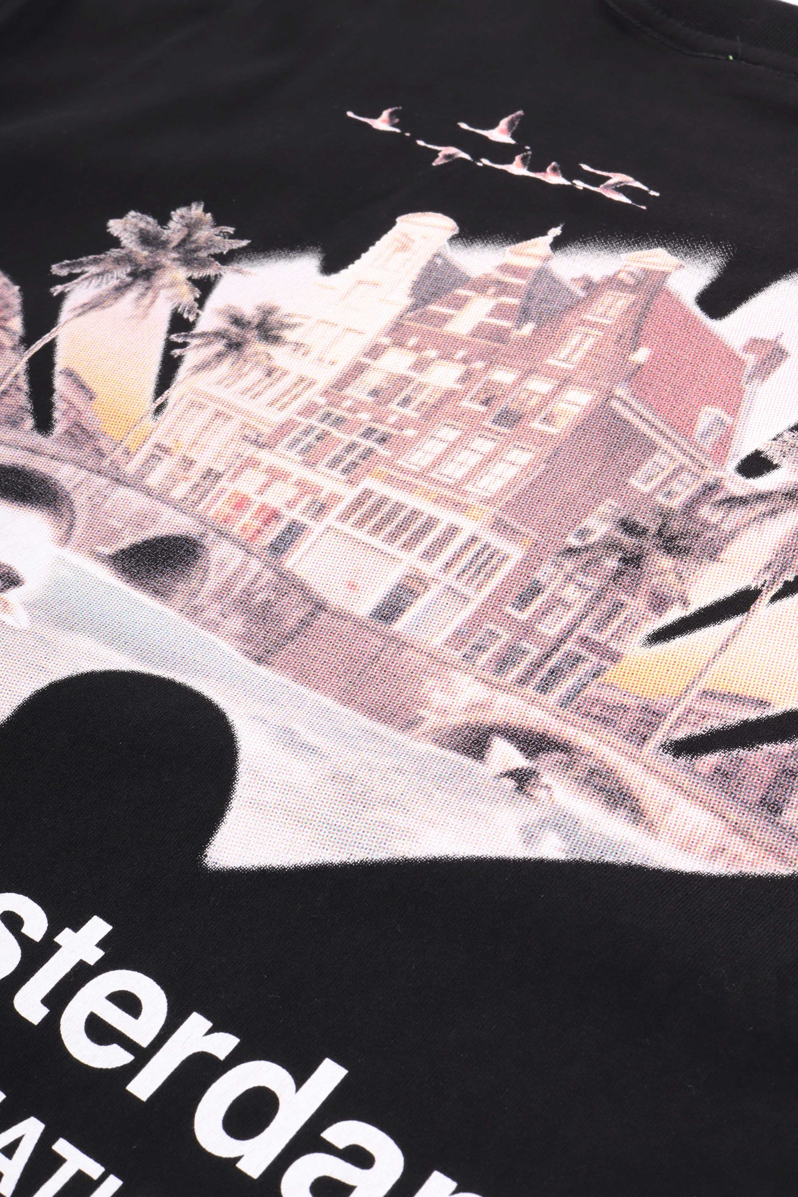 Tropical tee black
