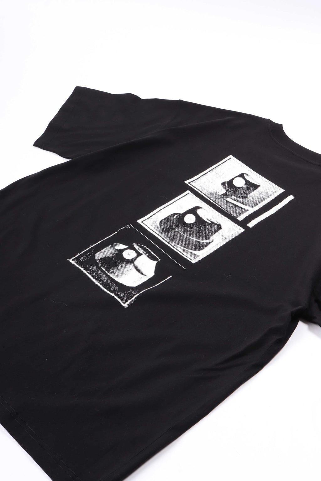 S/s caps t-shirt black