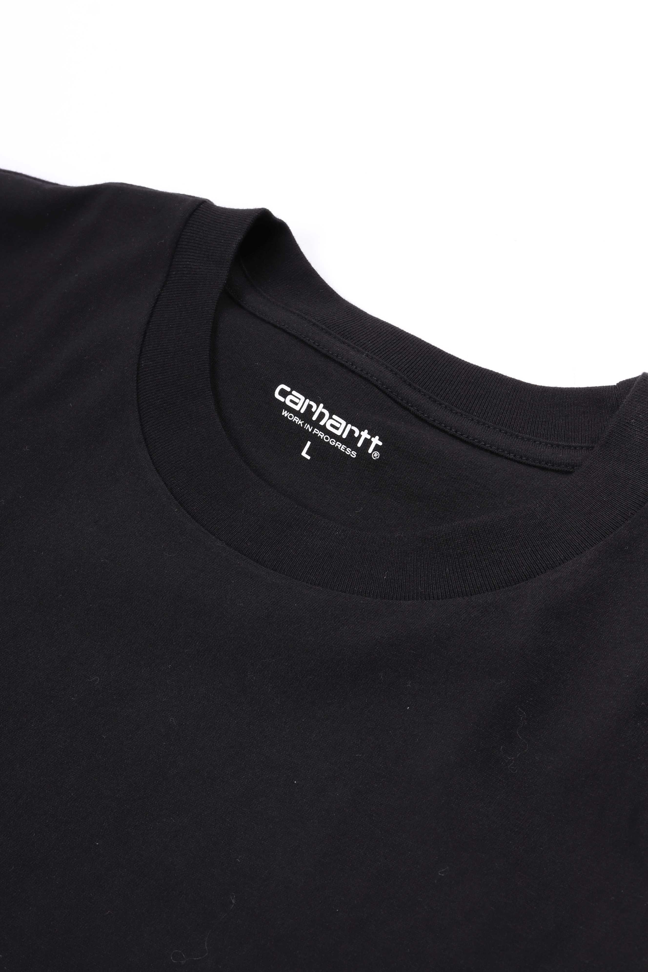 S/s caps t-shirt black
