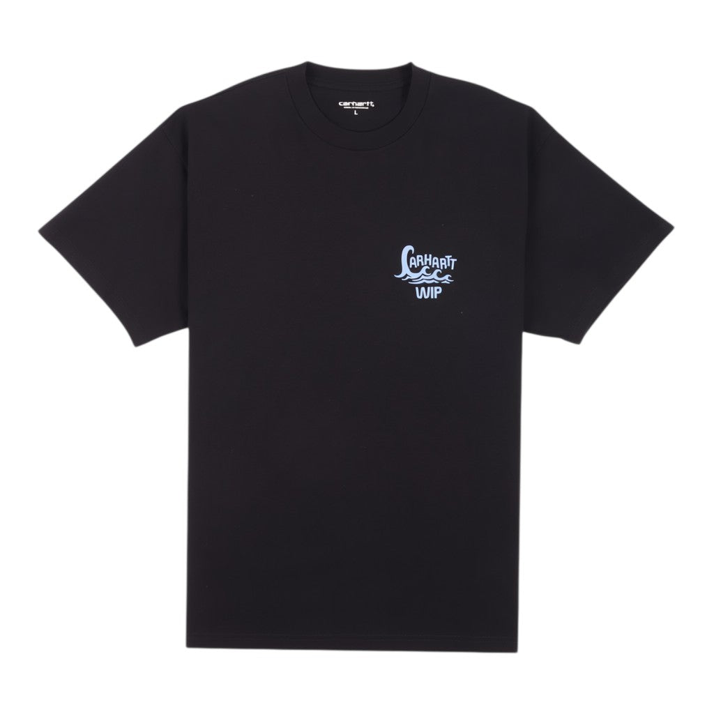 S/s waves t-shirt black