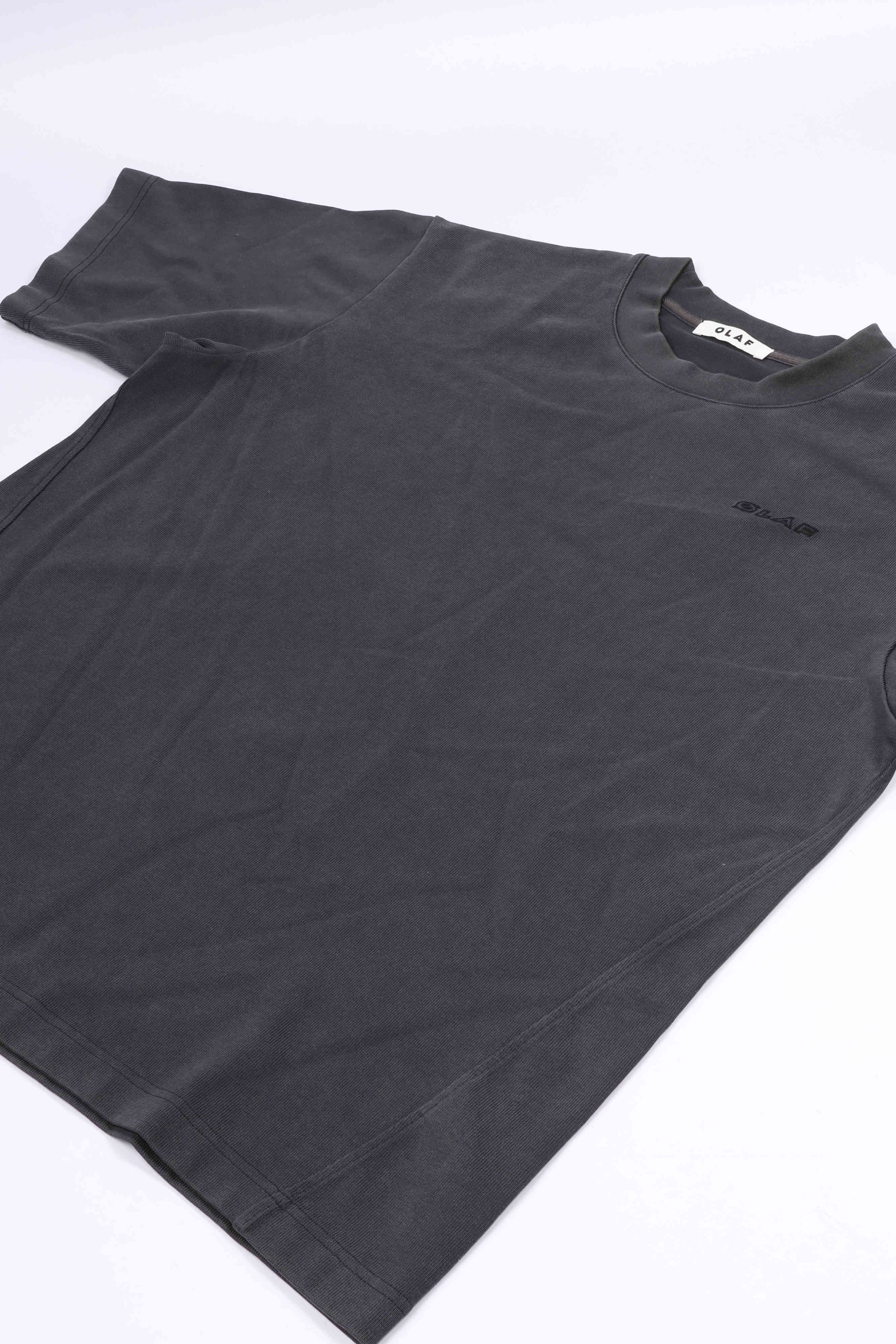 Washed studio ss tee charcoal