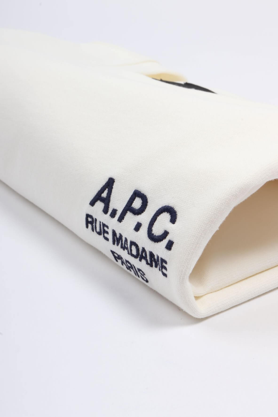 T-shirt rue madame white / dark nav