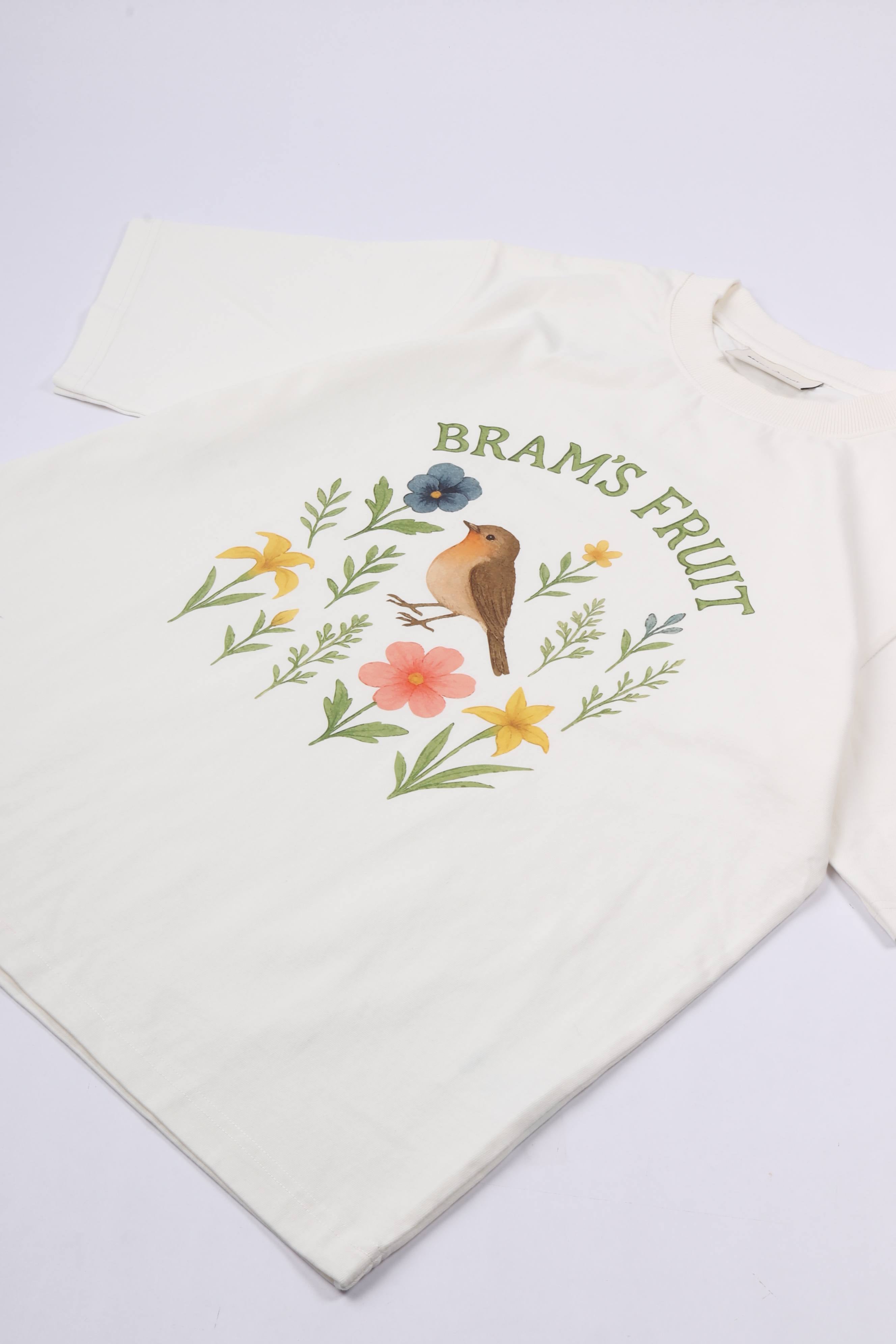 Robin t-shirt white