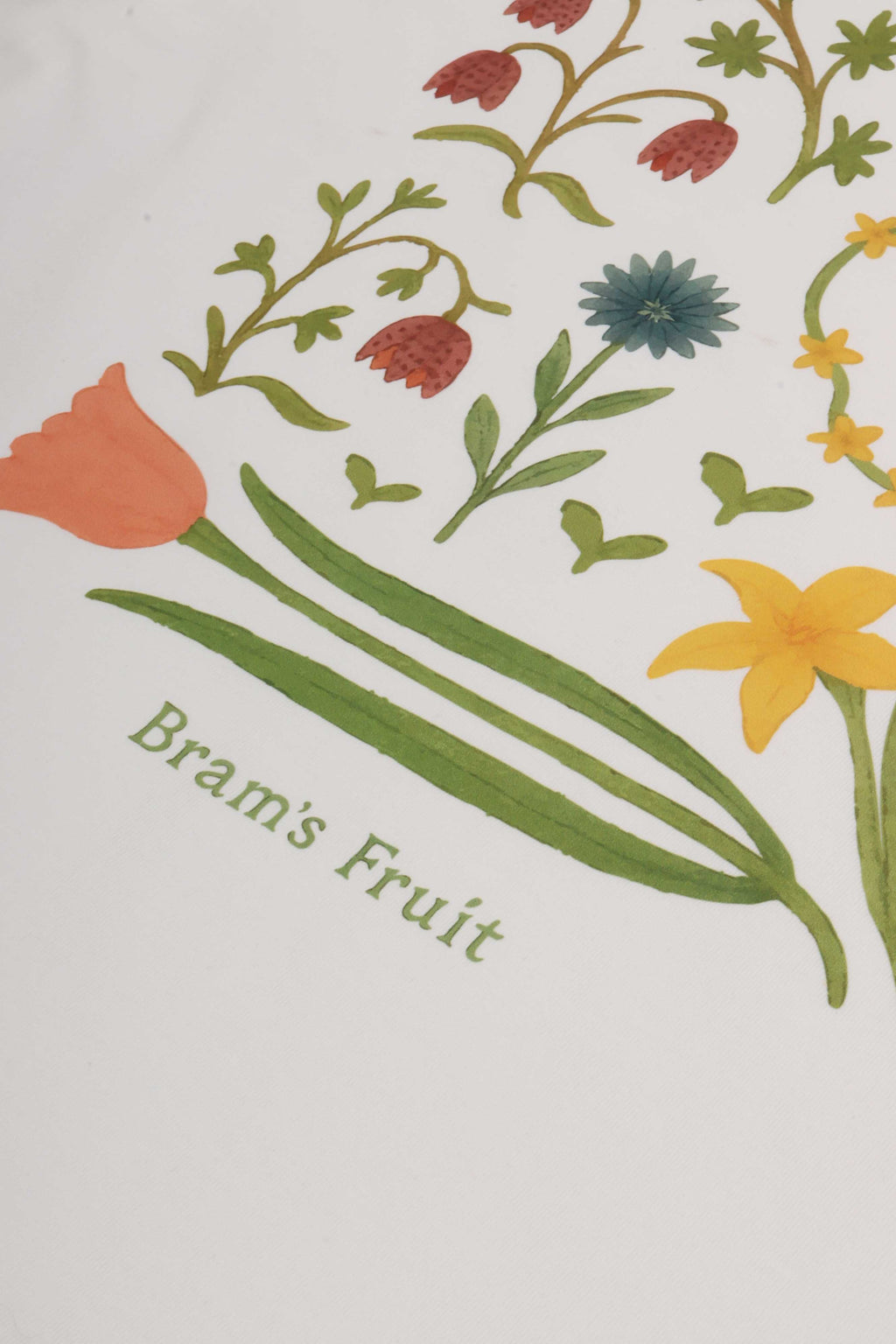 Botanical t-shirt white