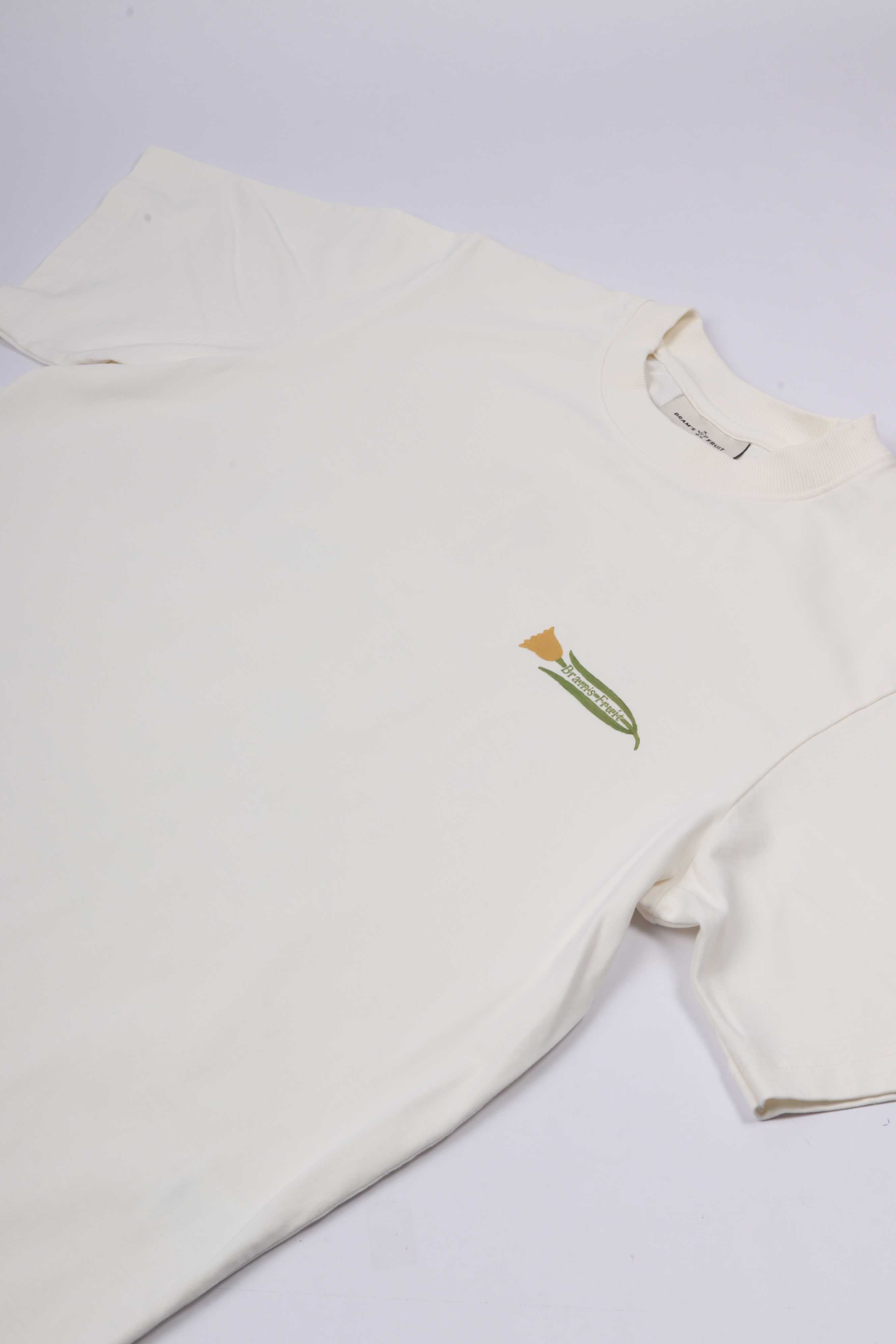 Botanical t-shirt white