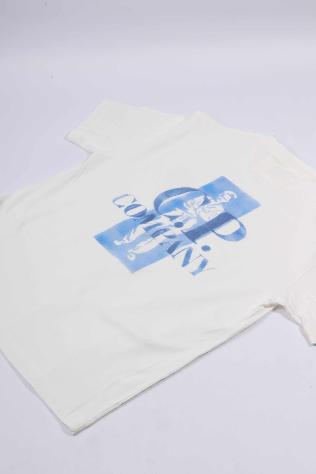 Comfort logo t-sh gauze white 103