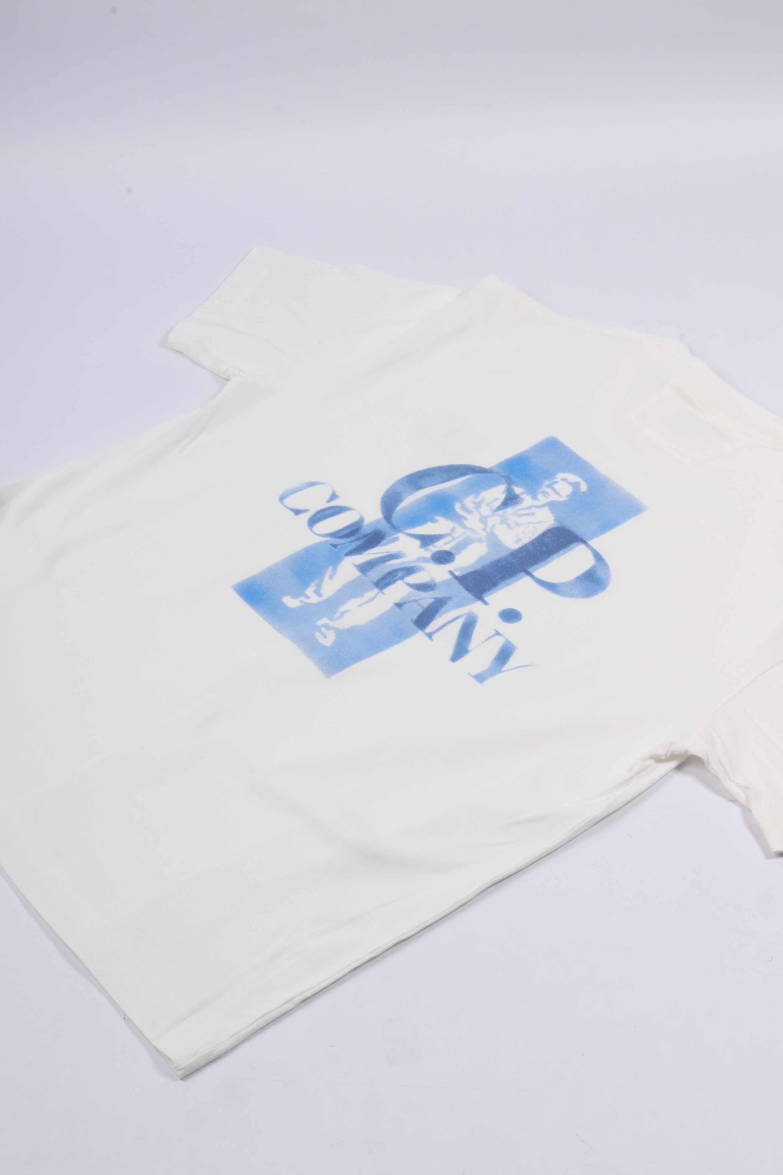 Comfort logo t-sh gauze white 103
