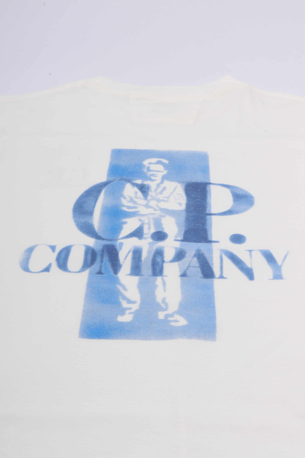 Comfort logo t-sh gauze white 103