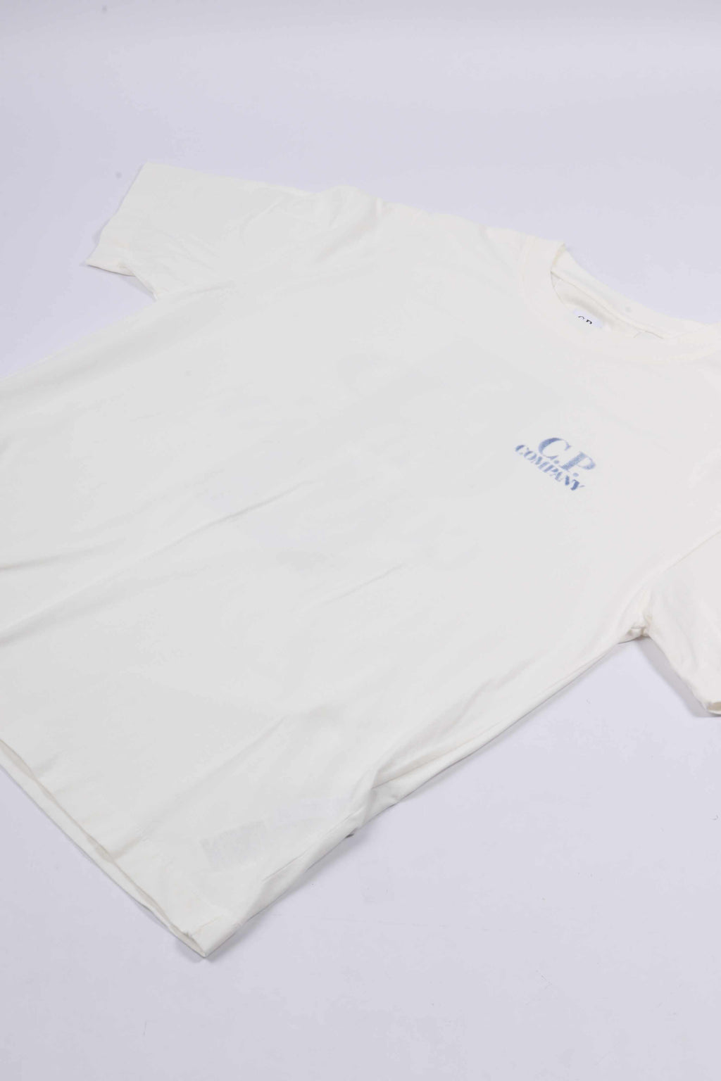 Comfort logo t-sh gauze white 103