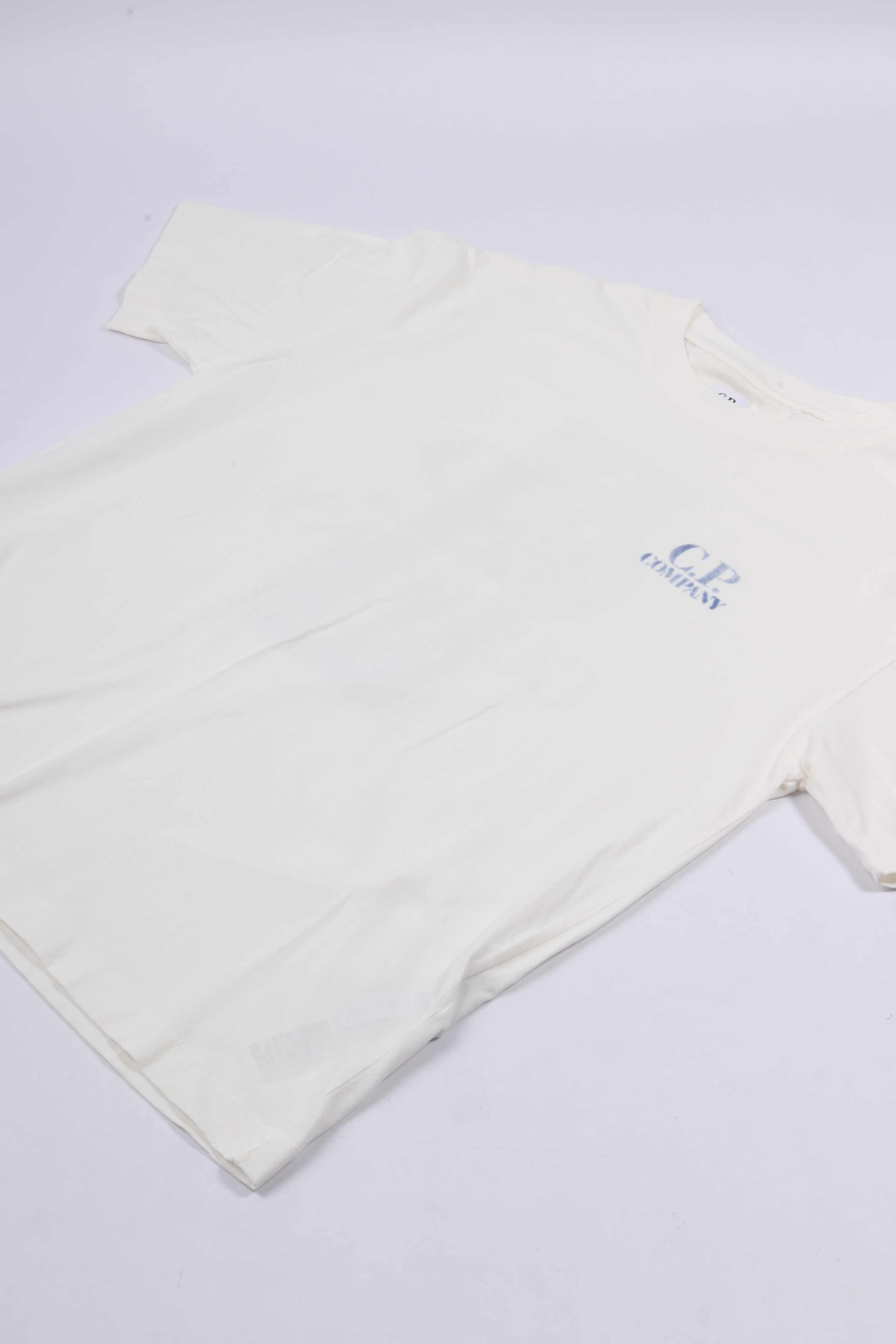 Comfort logo t-sh gauze white 103