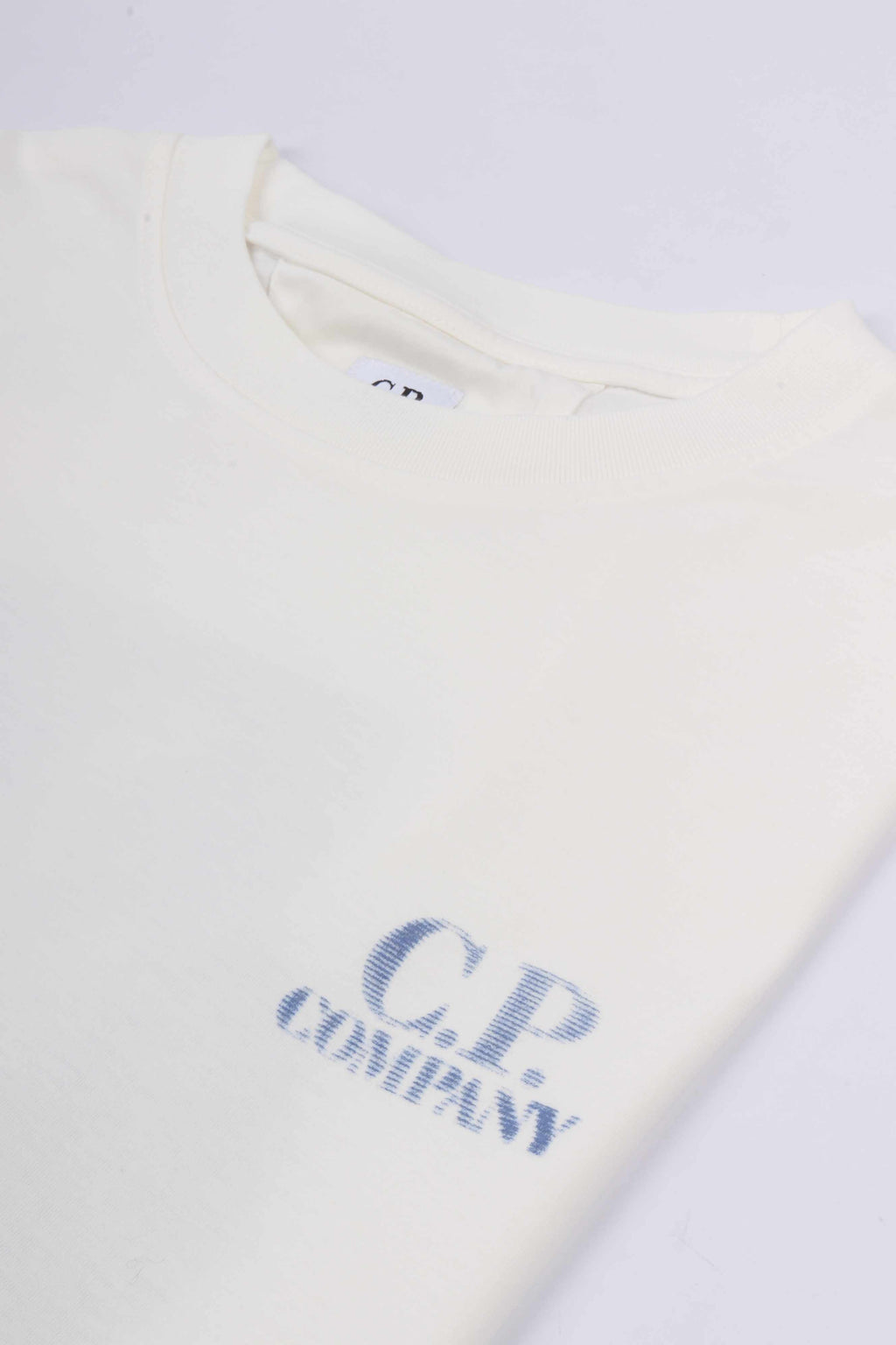 Comfort logo t-sh gauze white 103