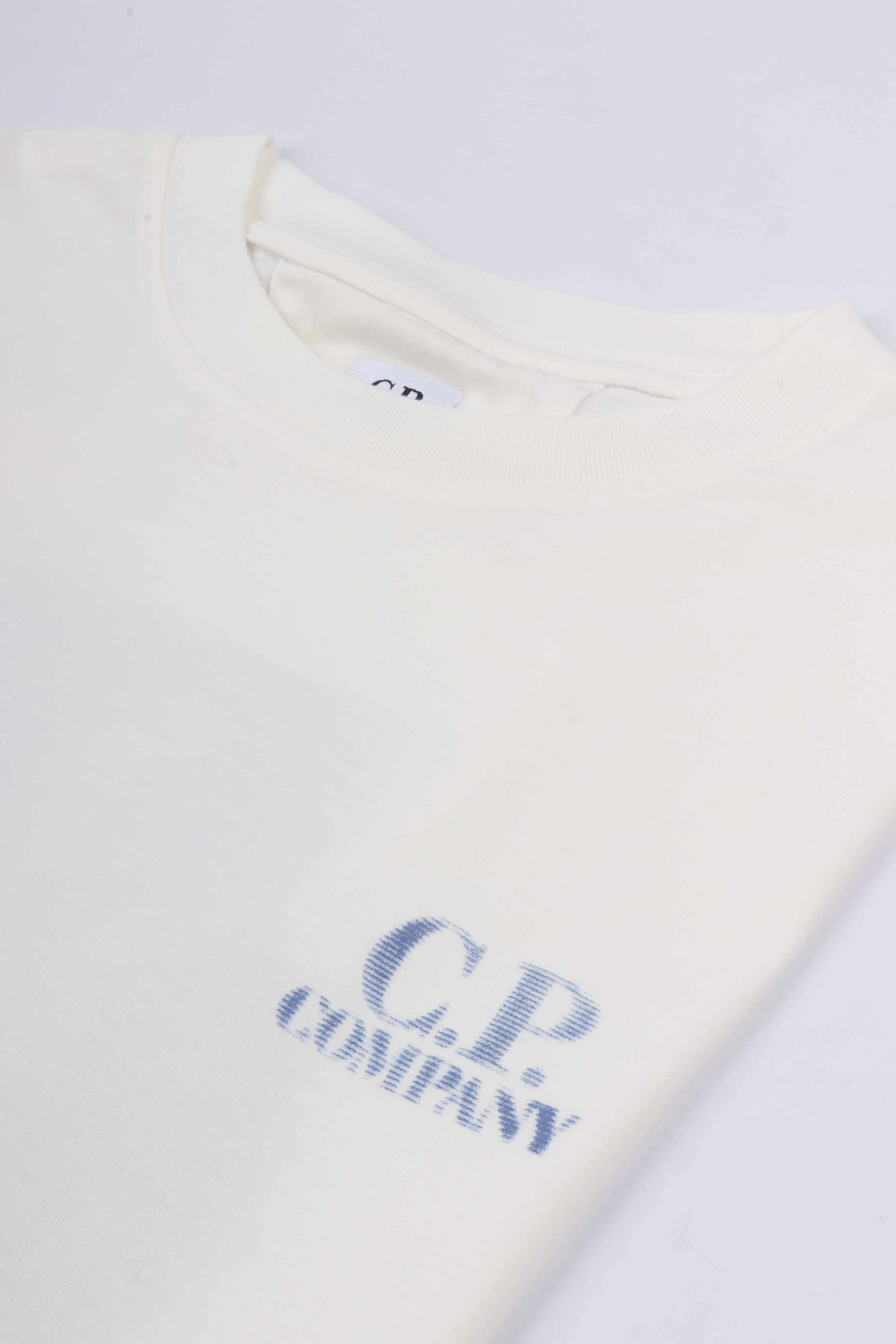 Comfort logo t-sh gauze white 103