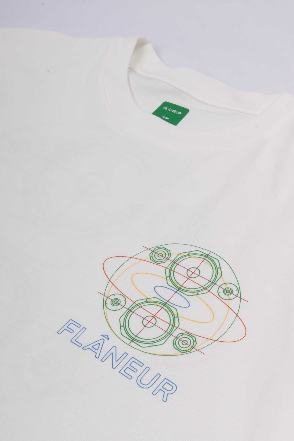 Speaker t-shirt white
