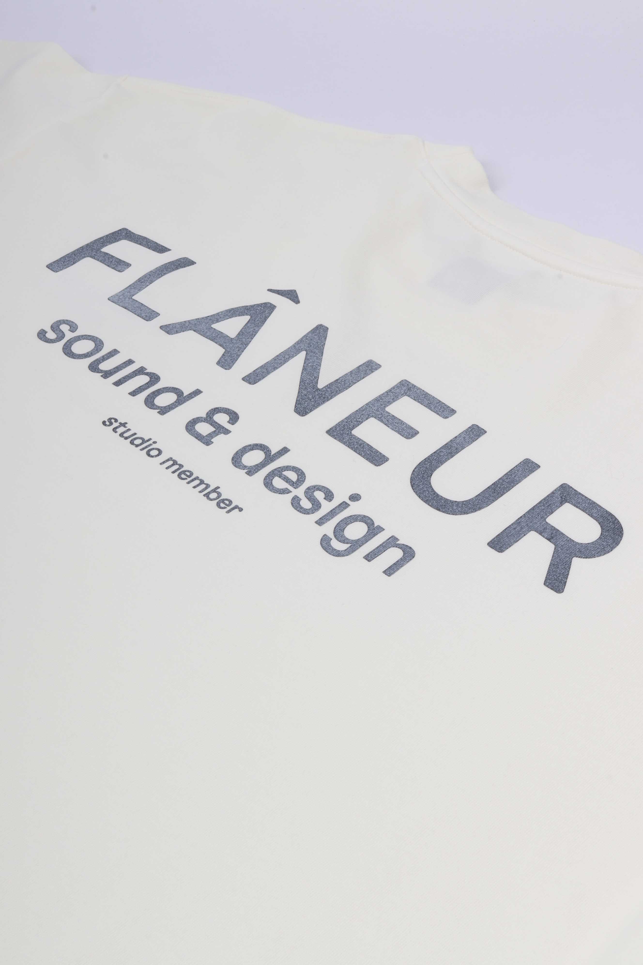 S&d t-shirt washed white